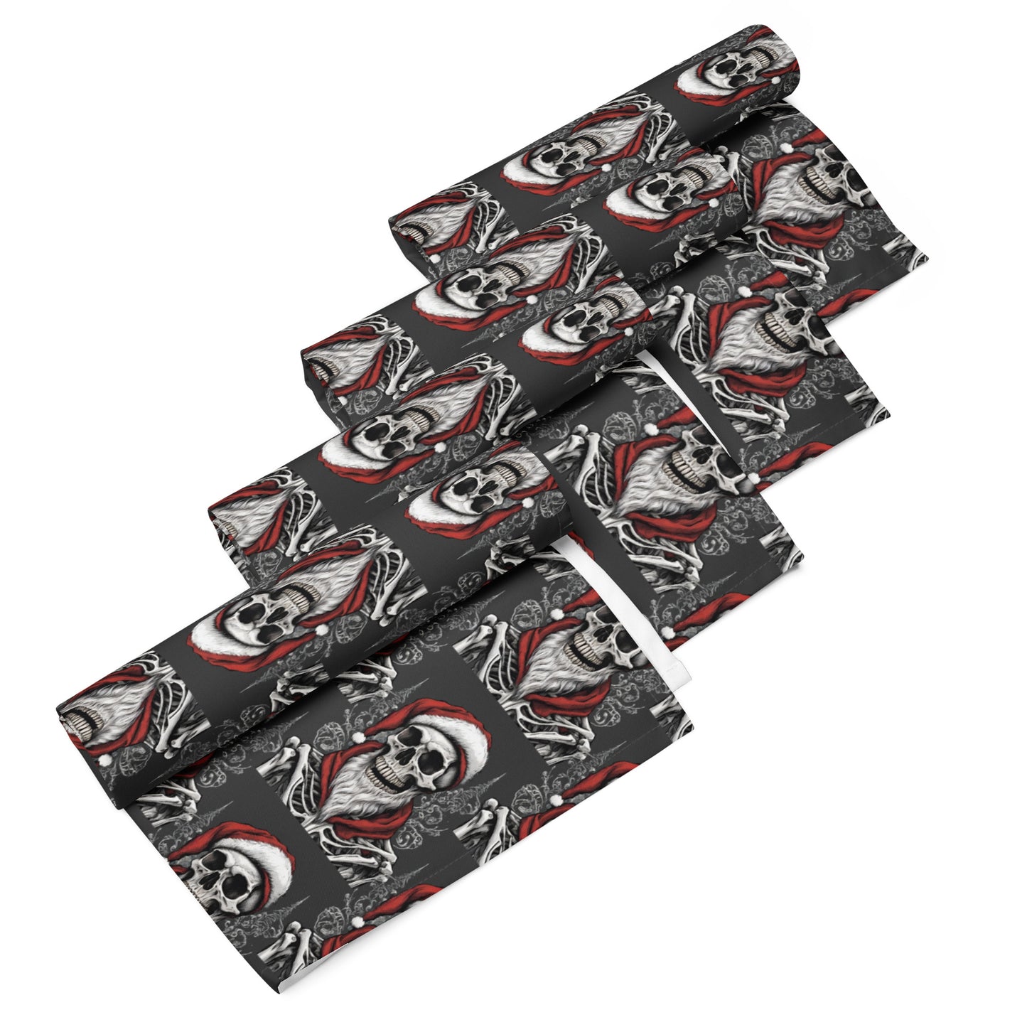 SANTA BEARD B CLOTH NAPKIN SET