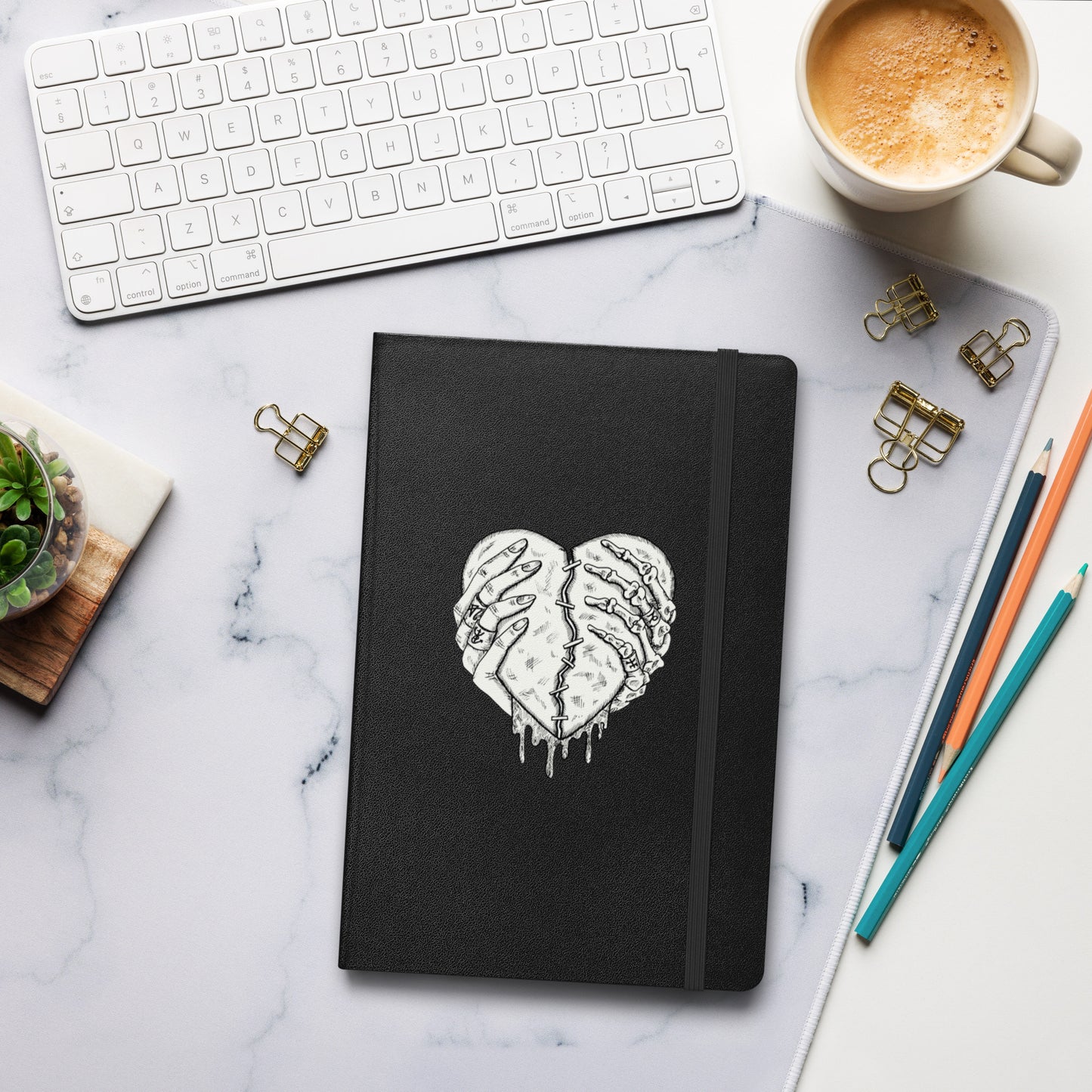 HEARTBREAKER HARDCOVER BOUND NOTEBOOK