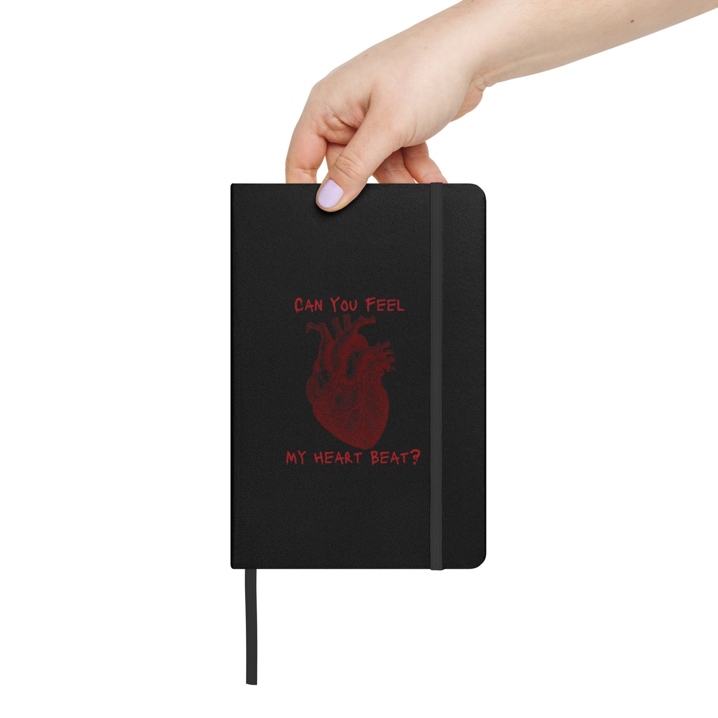 HEARTBEAT HARDCOVER BOUND NOTEBOOK