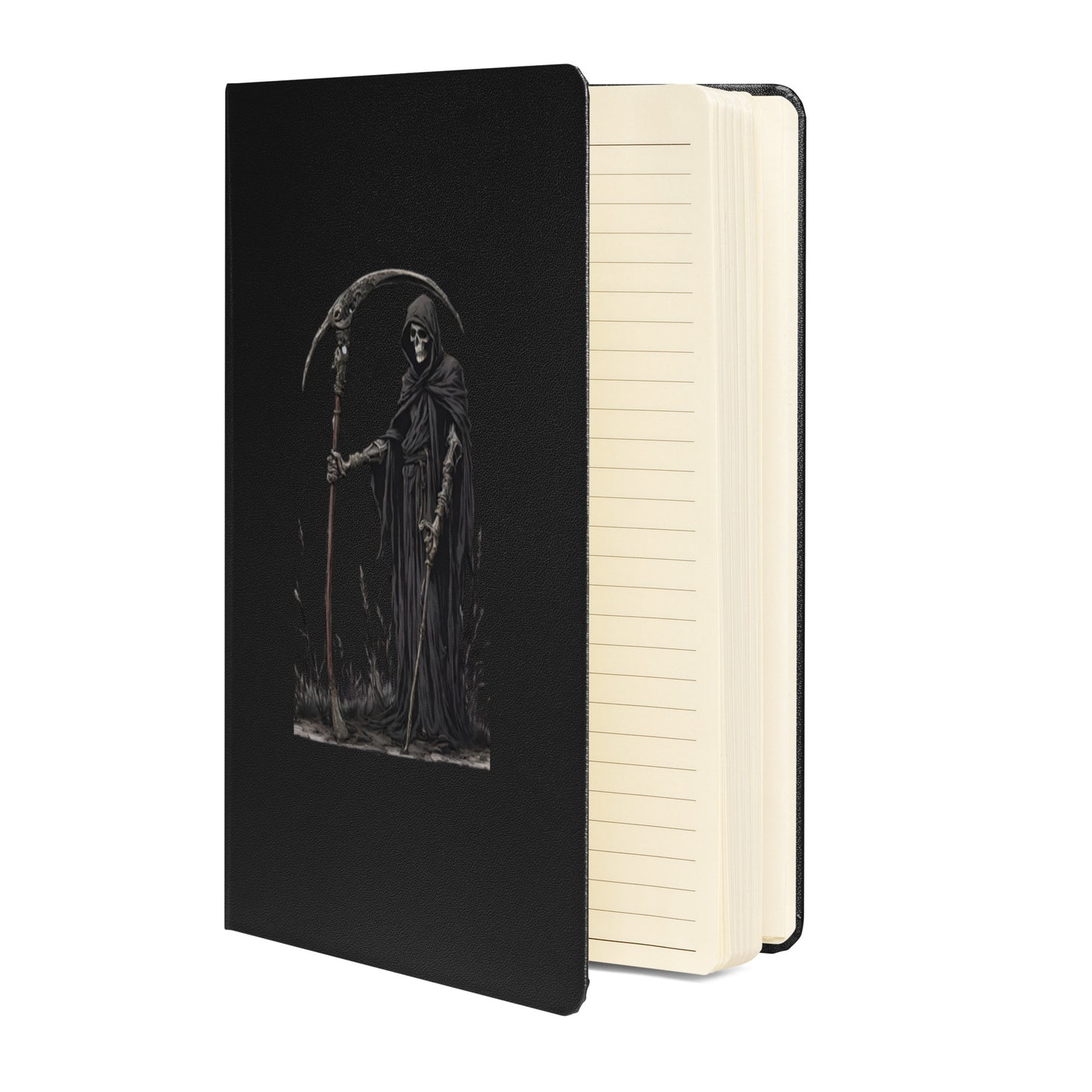 DEATH COMES HARDCOVER BOUND NOTEBOOK