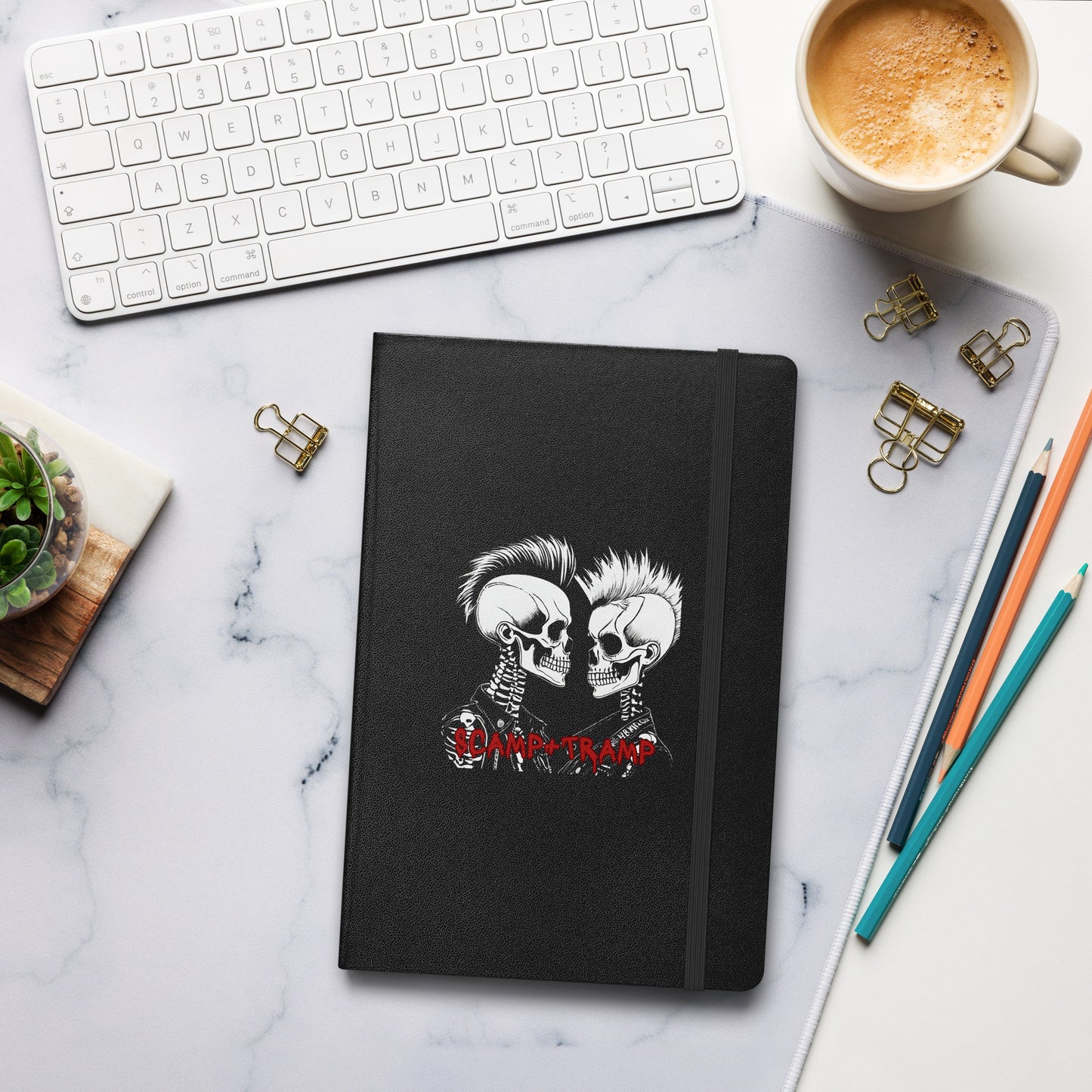 SCAMP+TRAMP ICON HARDCOVER BOUND NOTEBOOK