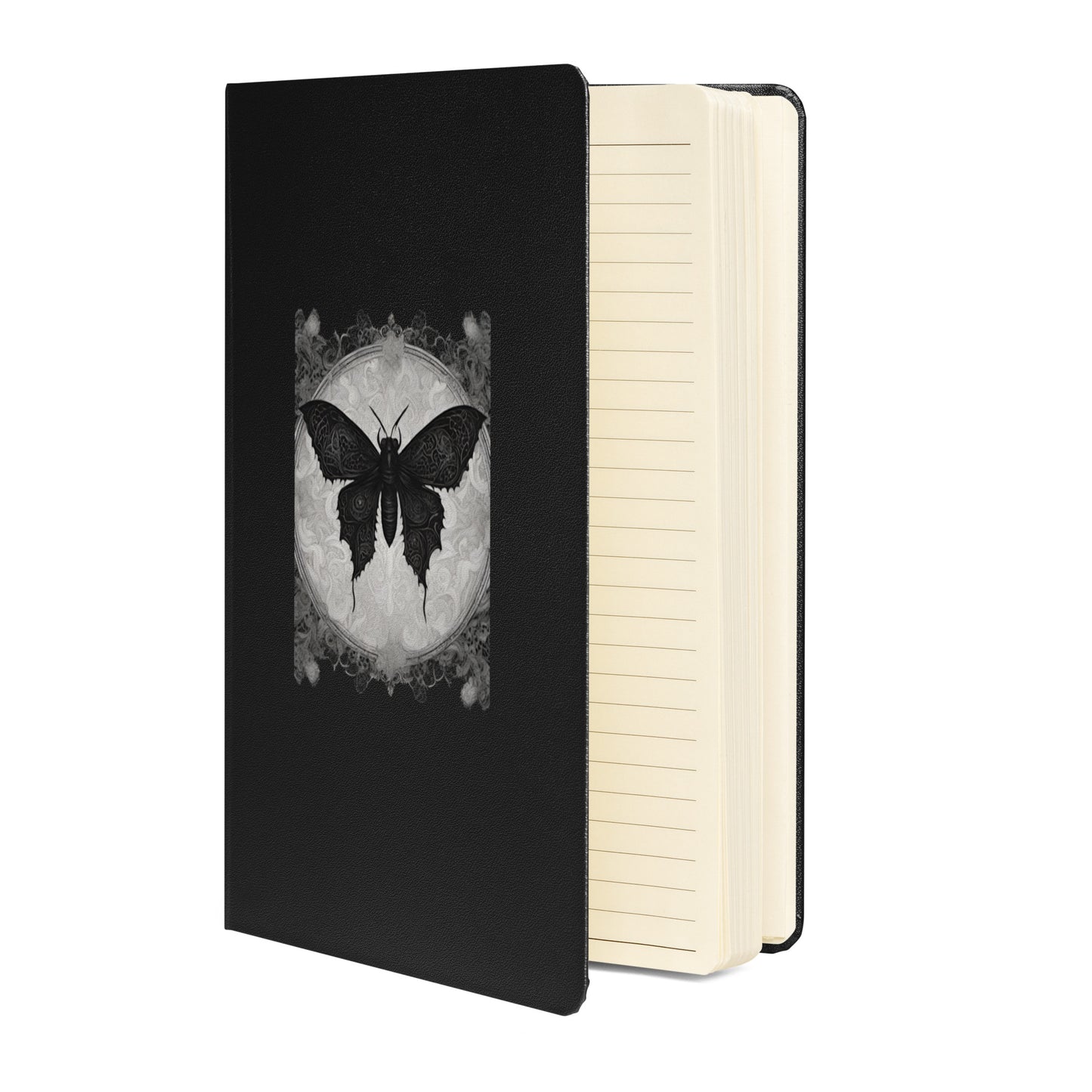 MOTH TO FLAME HARDCOVER BOUND NOTEBOOK