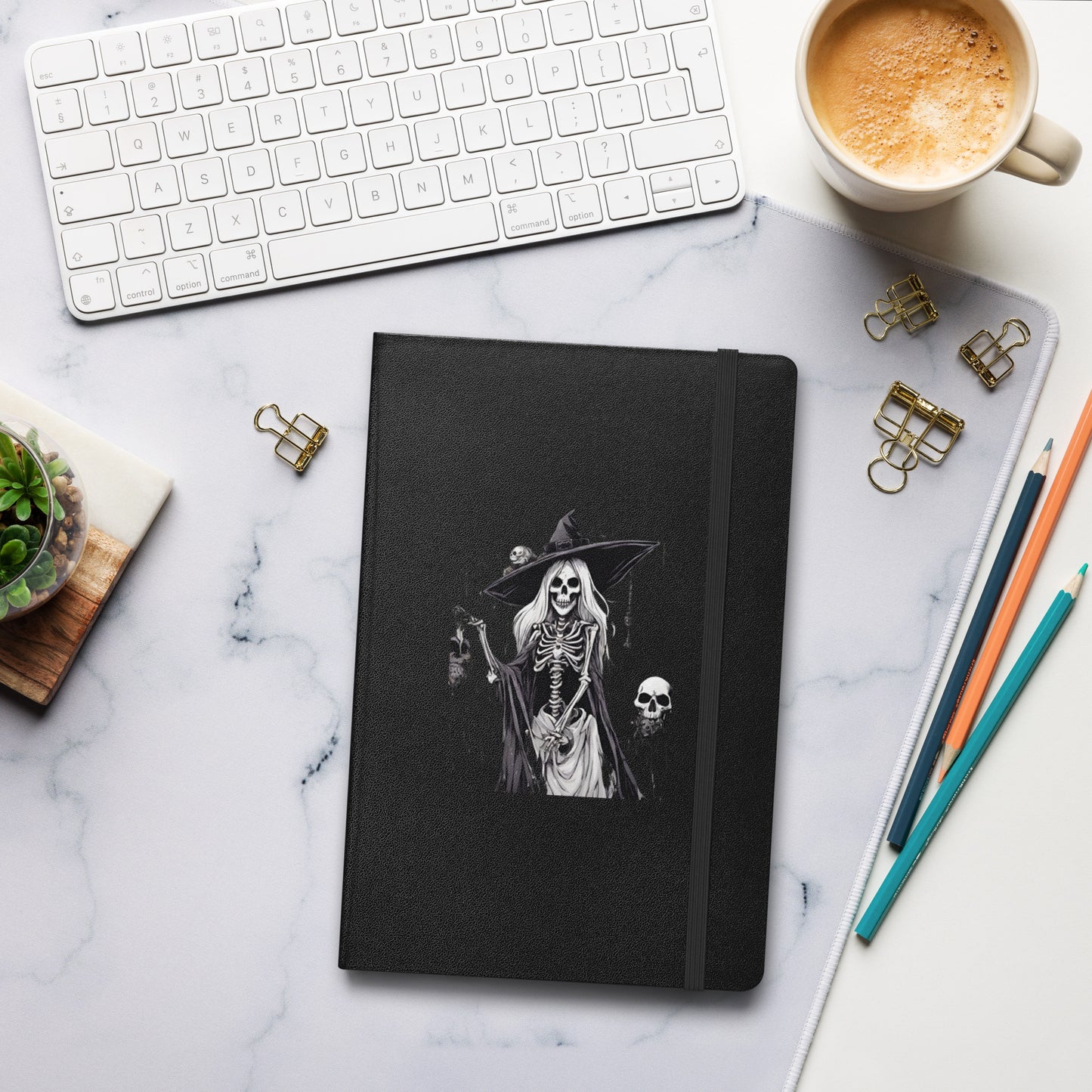 GOTHIC WITCH HARDCOVER BOUND NOTEBOOK