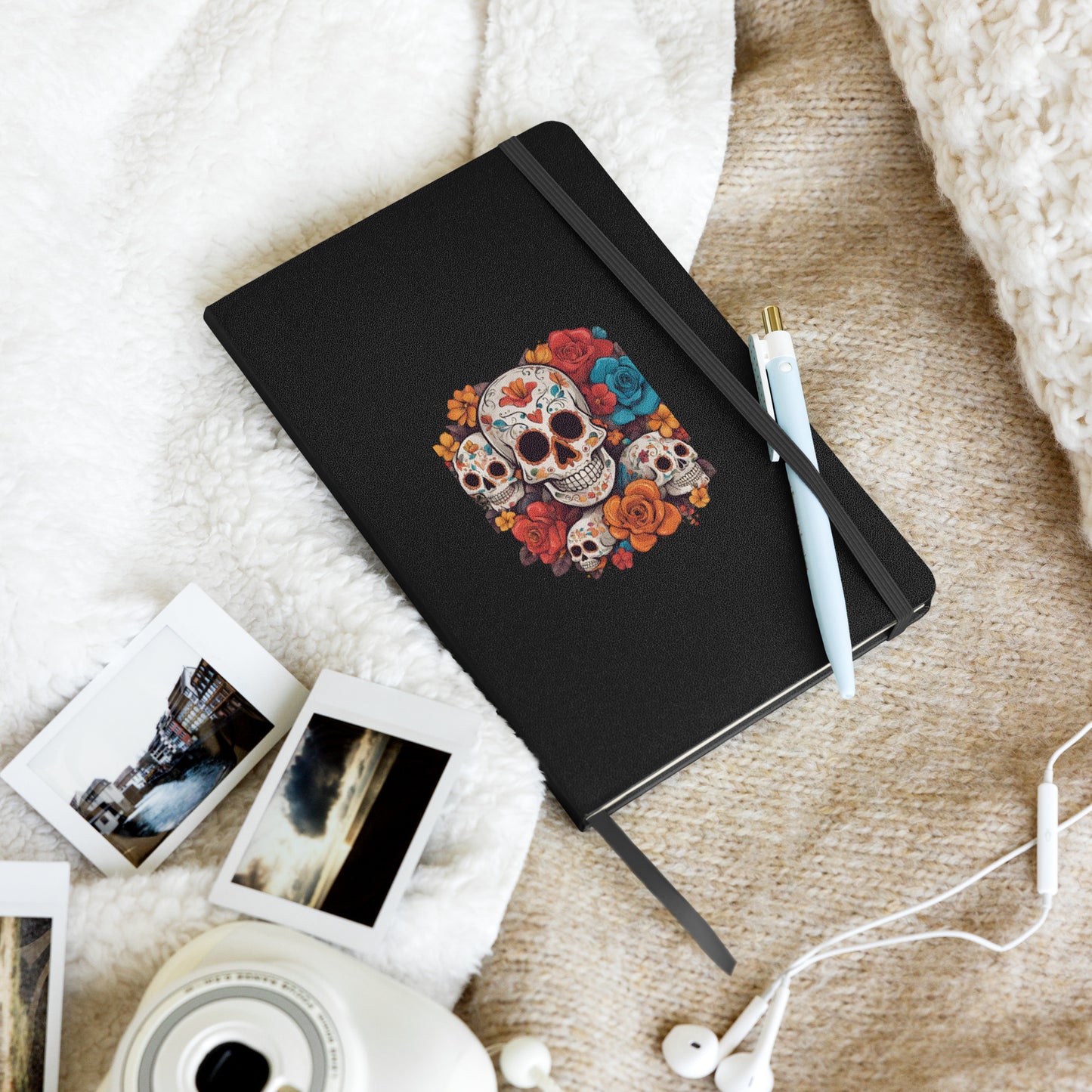 DIA DE LOS MUERTOS HARDCOVER BOUND NOTEBOOK