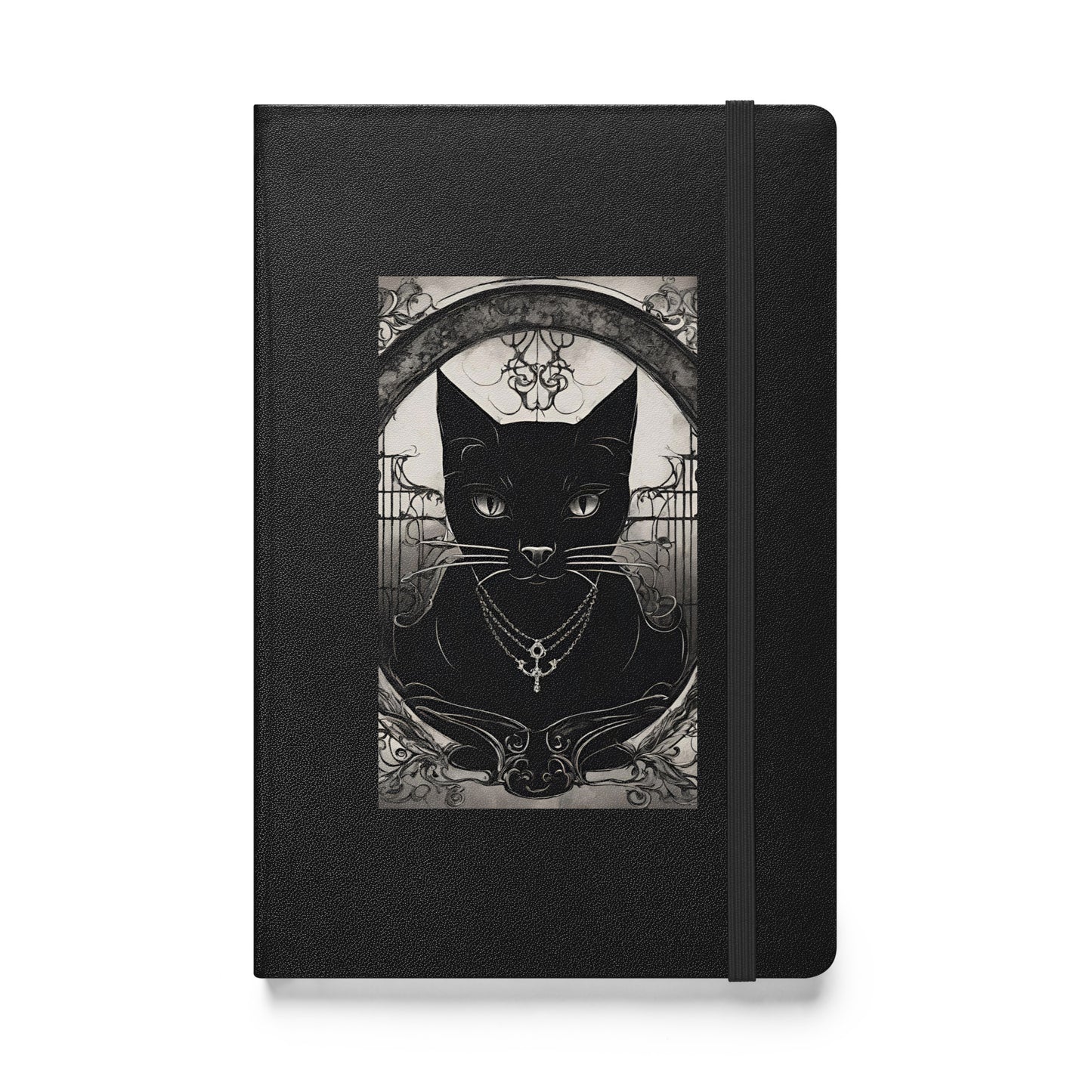 BLACK CAT FEVER HARDCOVER BOUND NOTEBOOK