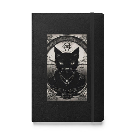 BLACK CAT FEVER HARDCOVER BOUND NOTEBOOK