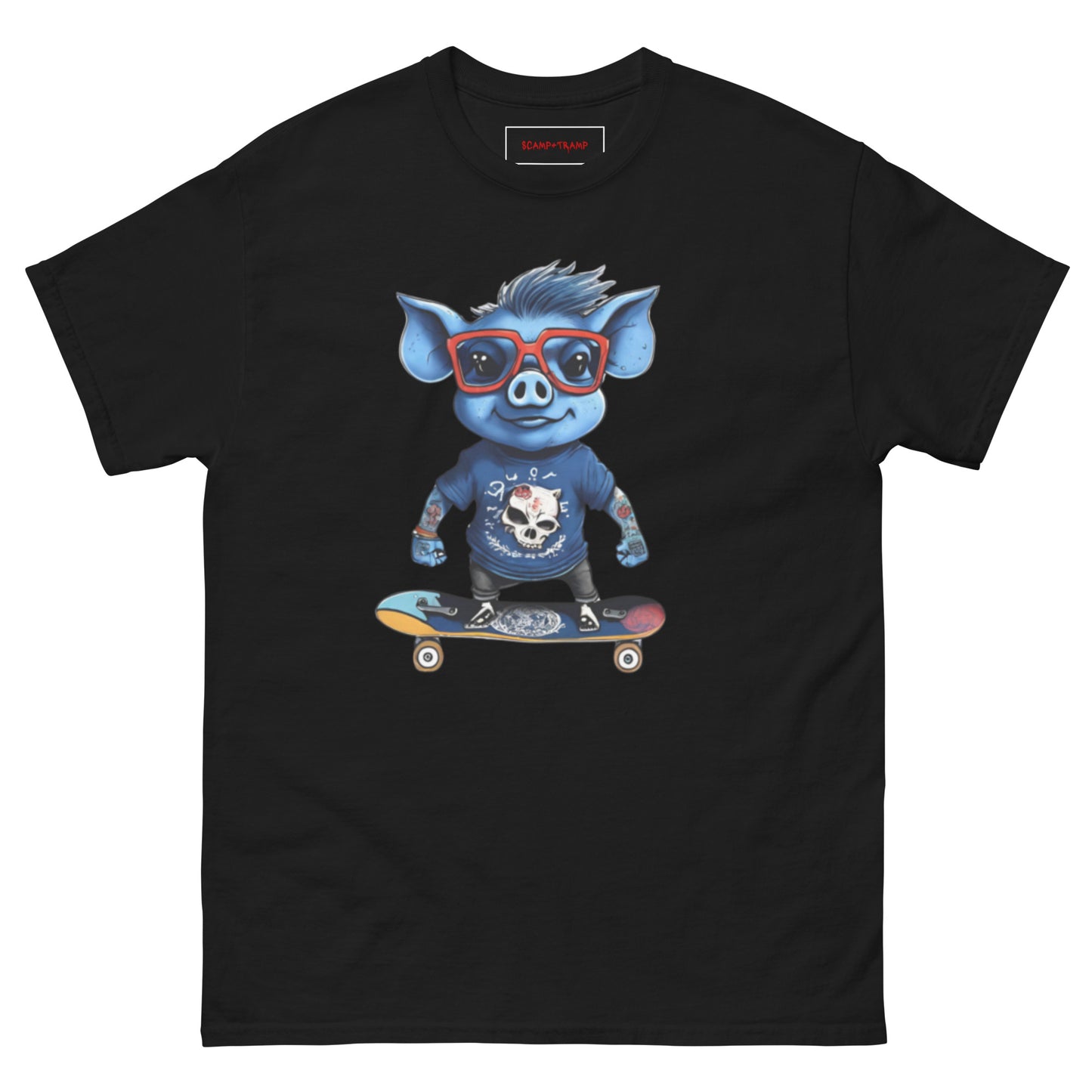 BLUE PIG TEE