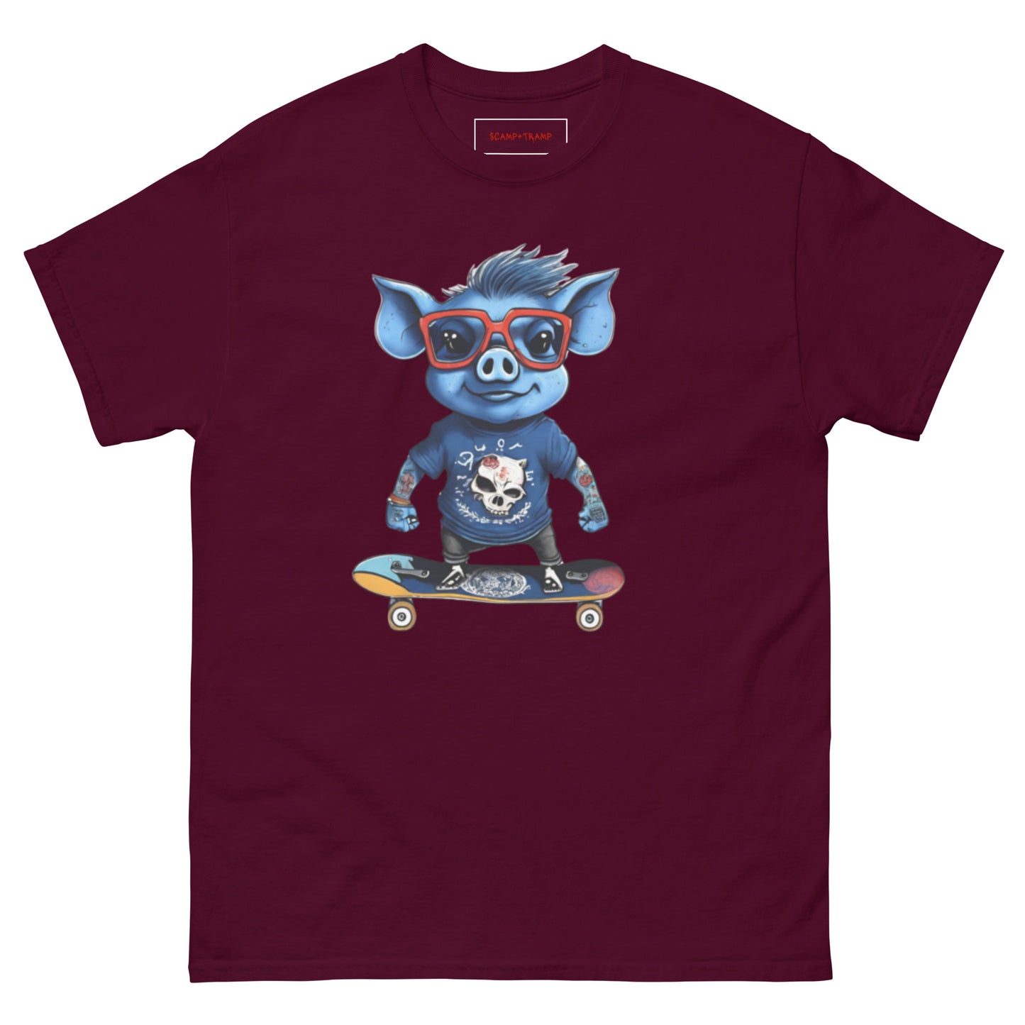 BLUE PIG TEE