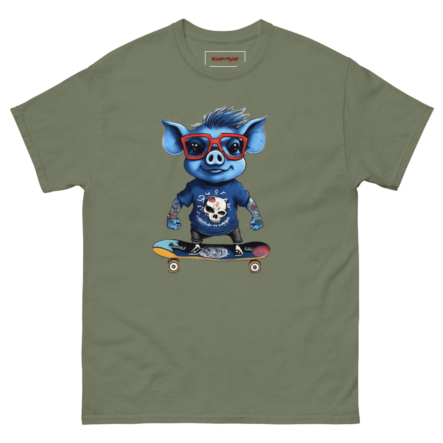 BLUE PIG TEE