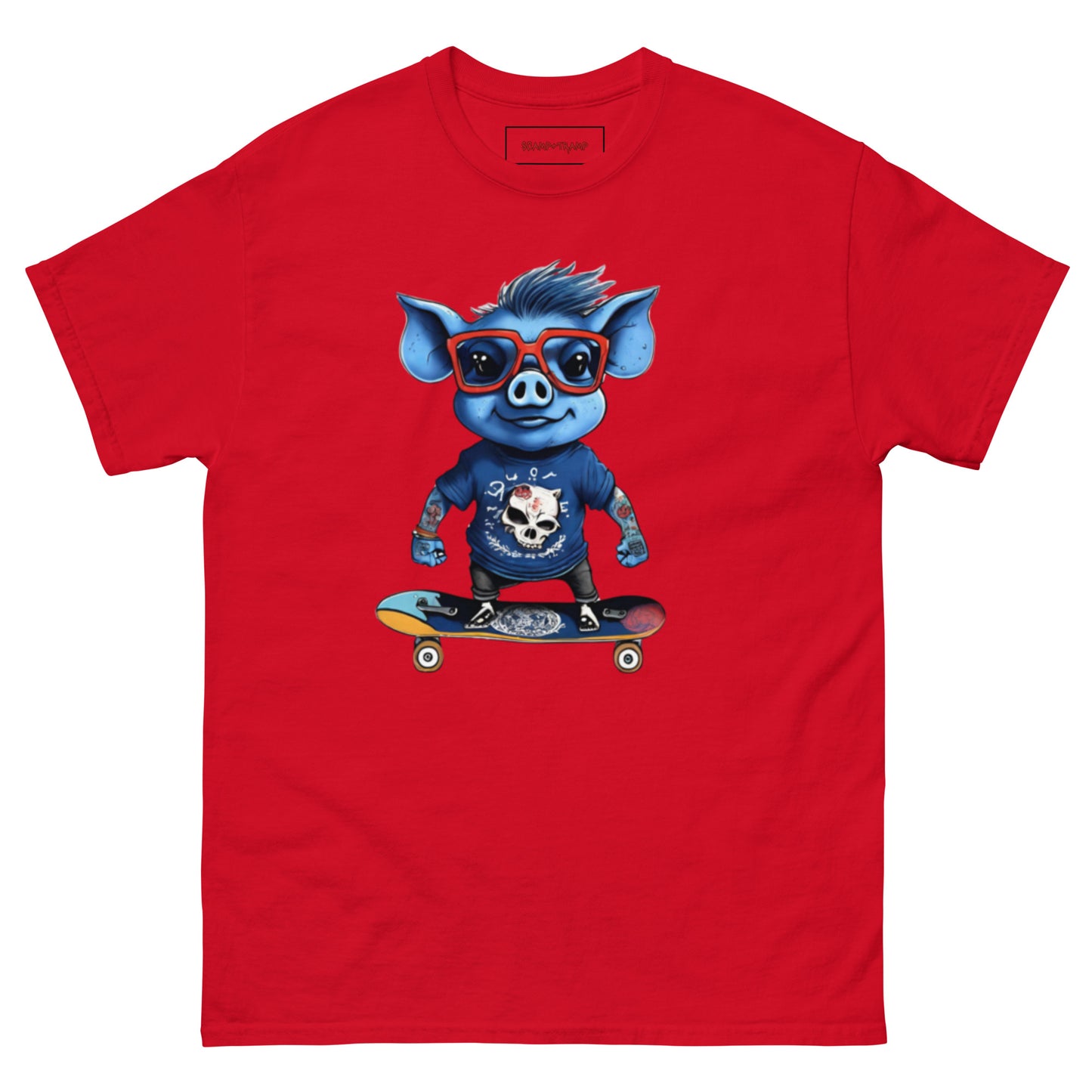 BLUE PIG TEE