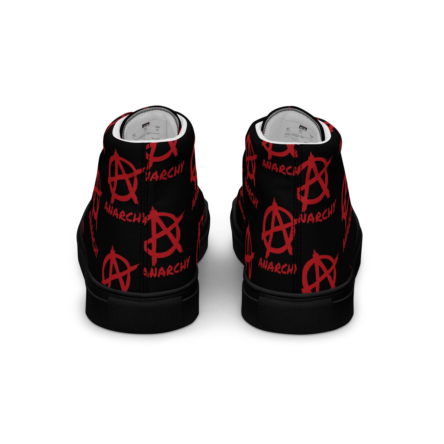 MEN'S ANARCHY HIGH TOP CANVAS SHOES