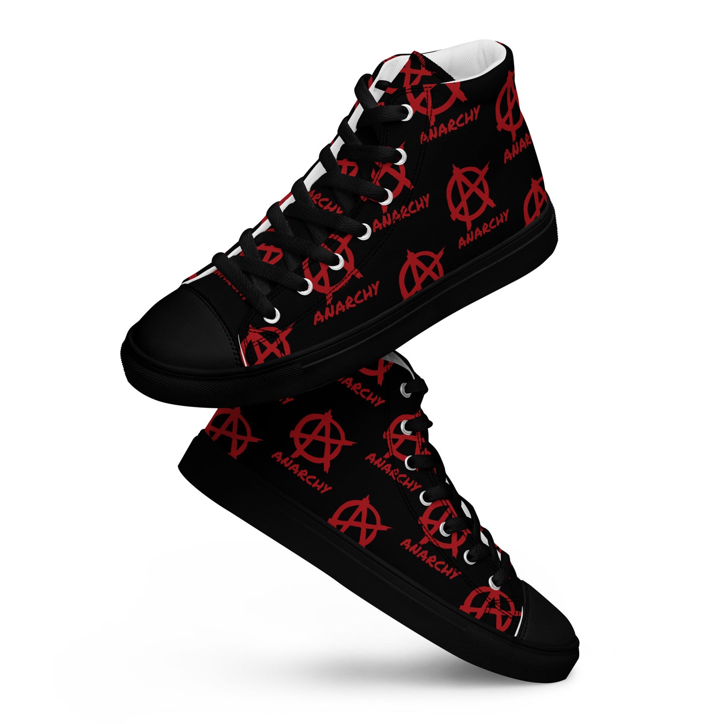 MEN'S ANARCHY HIGH TOP CANVAS SHOES