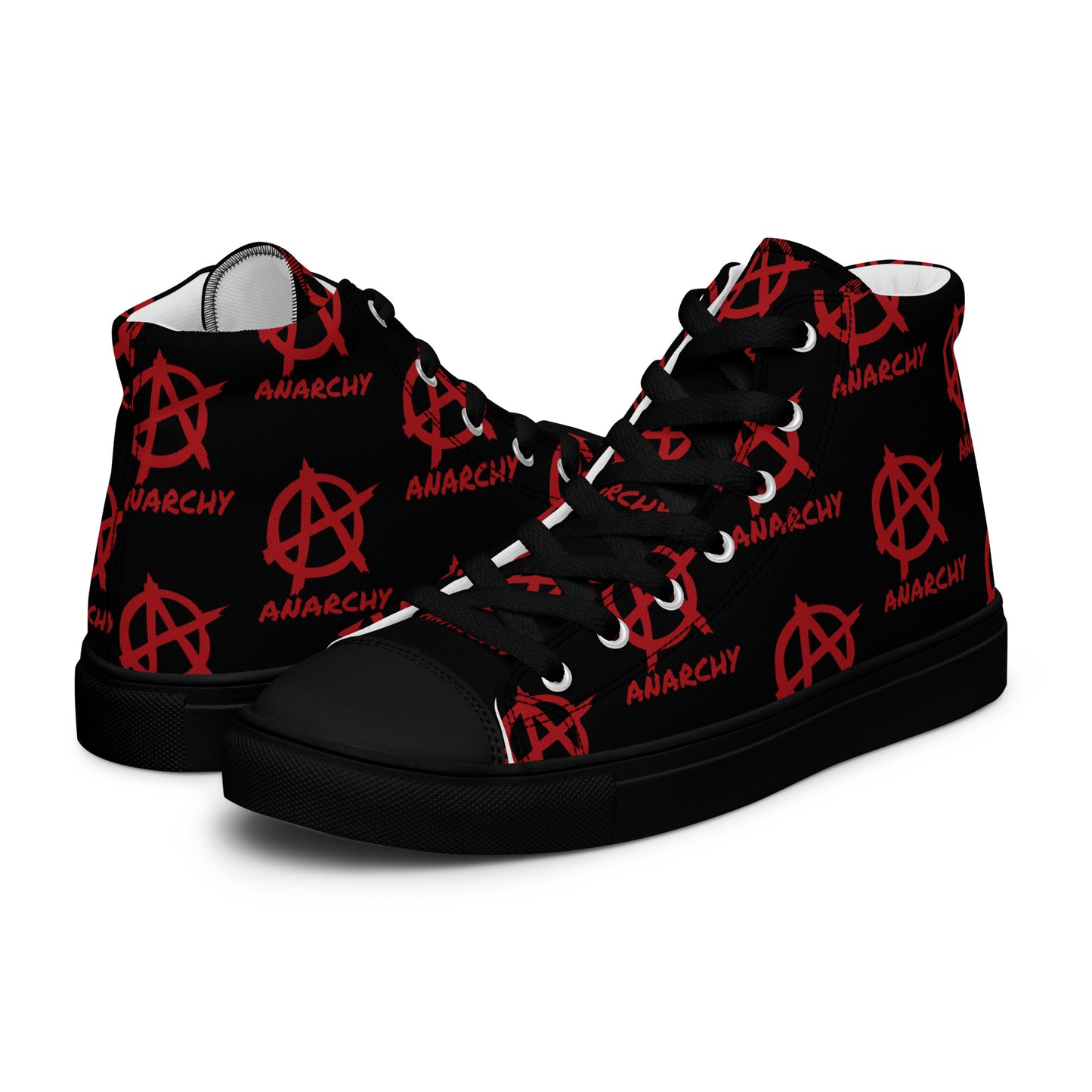 MEN'S ANARCHY HIGH TOP CANVAS SHOES