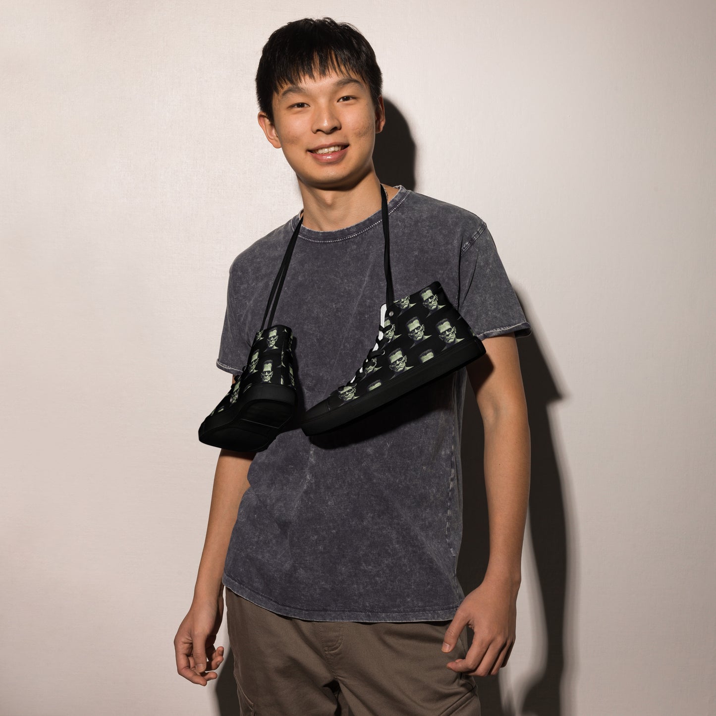 MEN'S FRANK HIGH TOP CANVAS SHOES