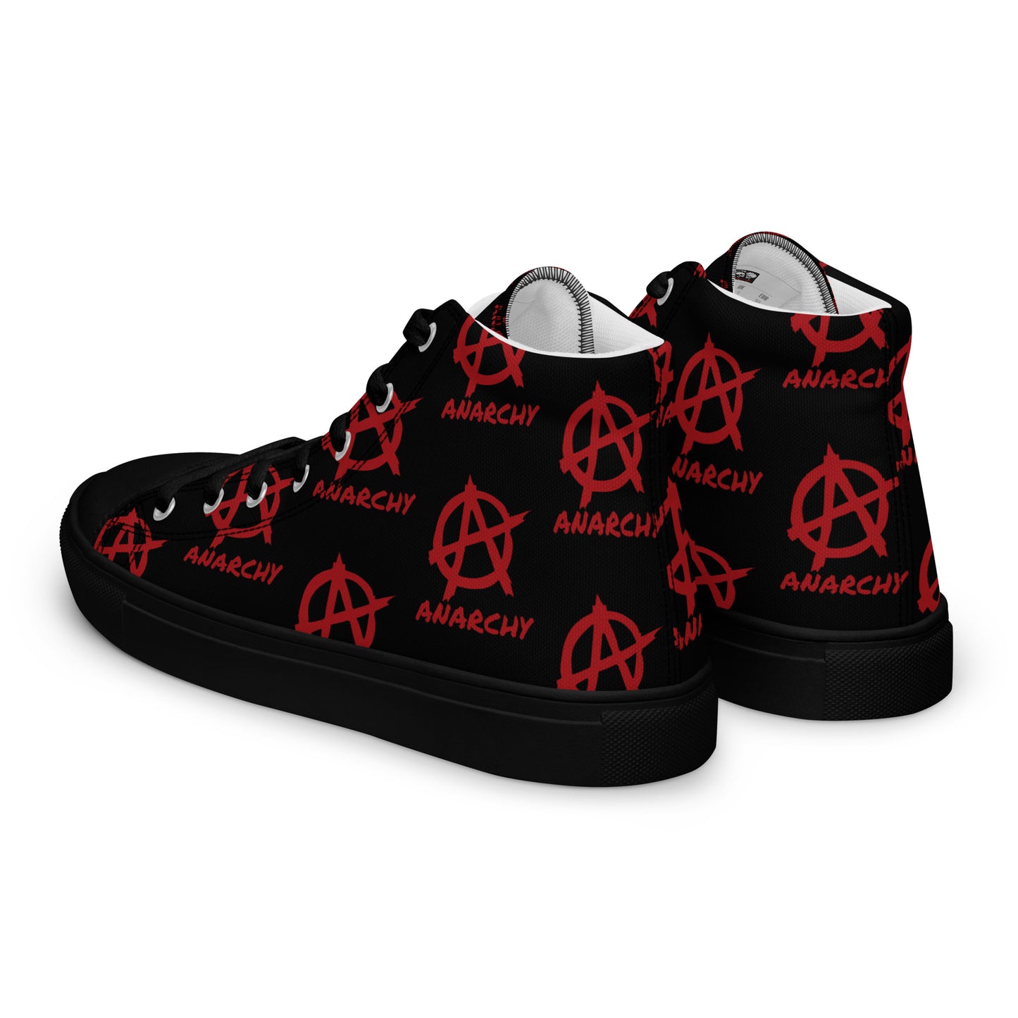 MEN'S ANARCHY HIGH TOP CANVAS SHOES