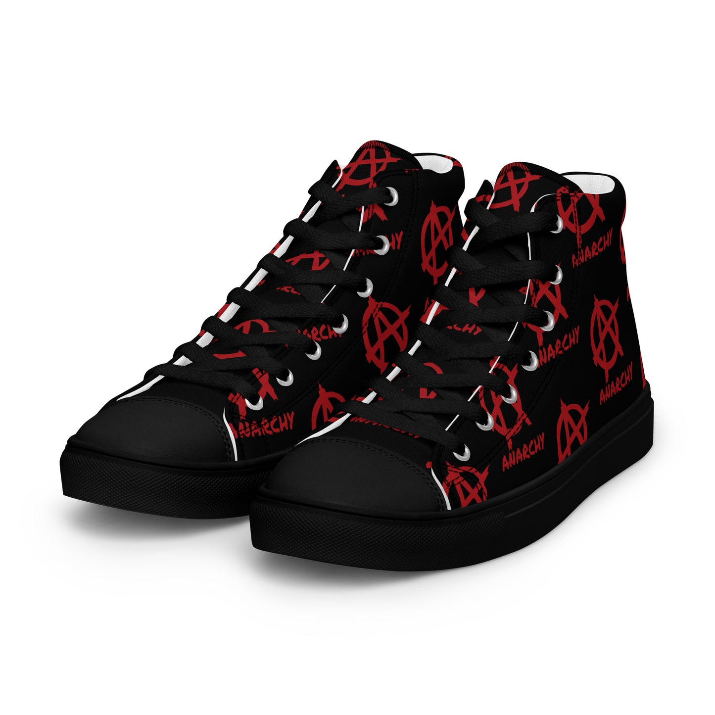 MEN'S ANARCHY HIGH TOP CANVAS SHOES