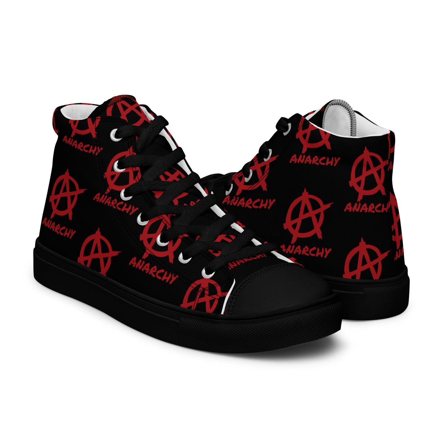 MEN'S ANARCHY HIGH TOP CANVAS SHOES