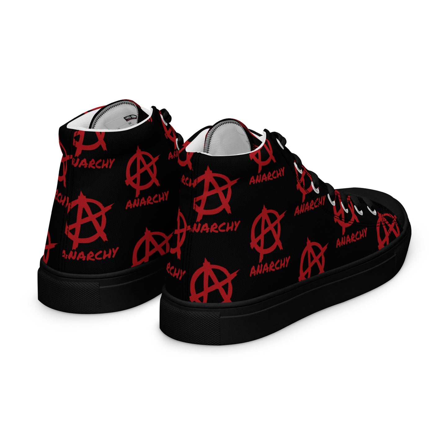 MEN'S ANARCHY HIGH TOP CANVAS SHOES