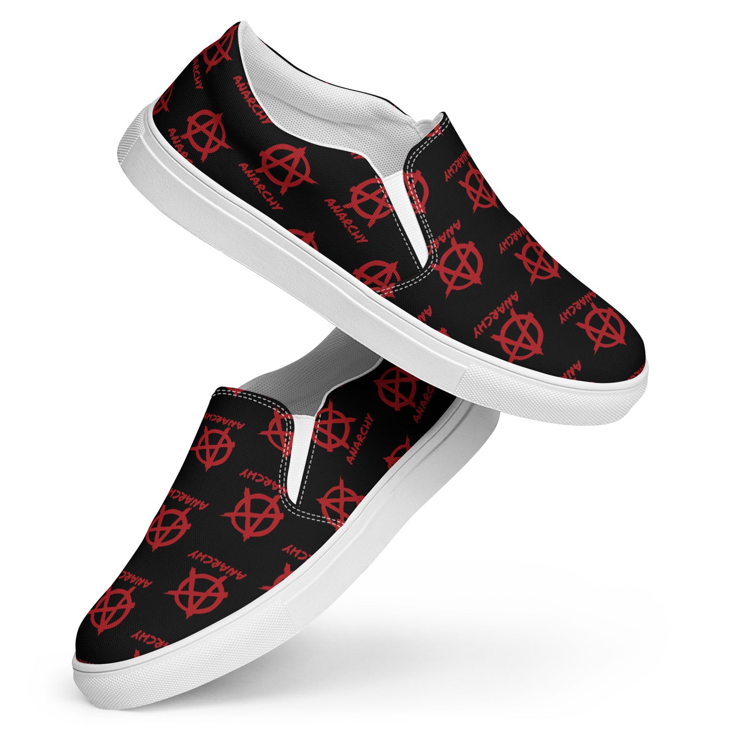 MEN'S ANARCHY SLIP-ON CANVAS SHOES