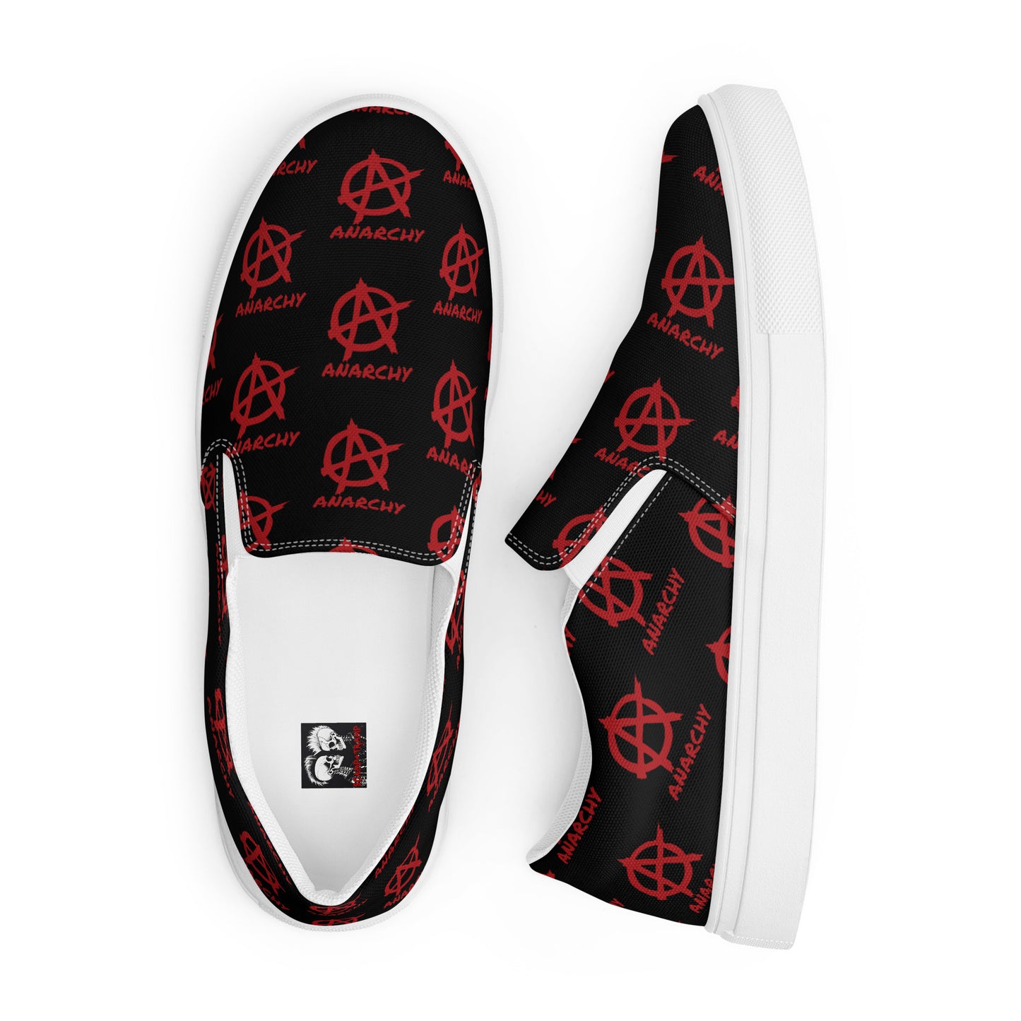 MEN'S ANARCHY SLIP-ON CANVAS SHOES
