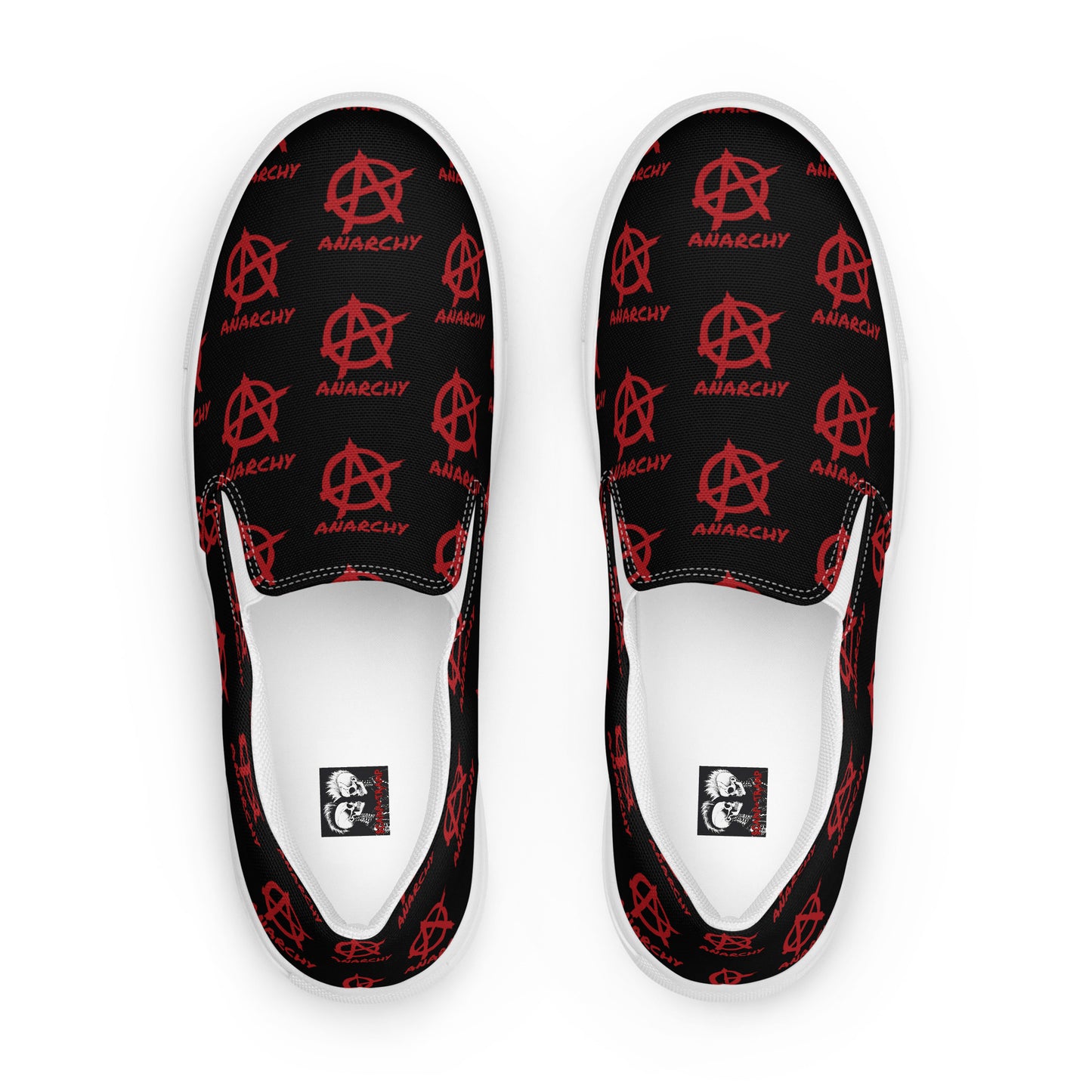 MEN'S ANARCHY SLIP-ON CANVAS SHOES