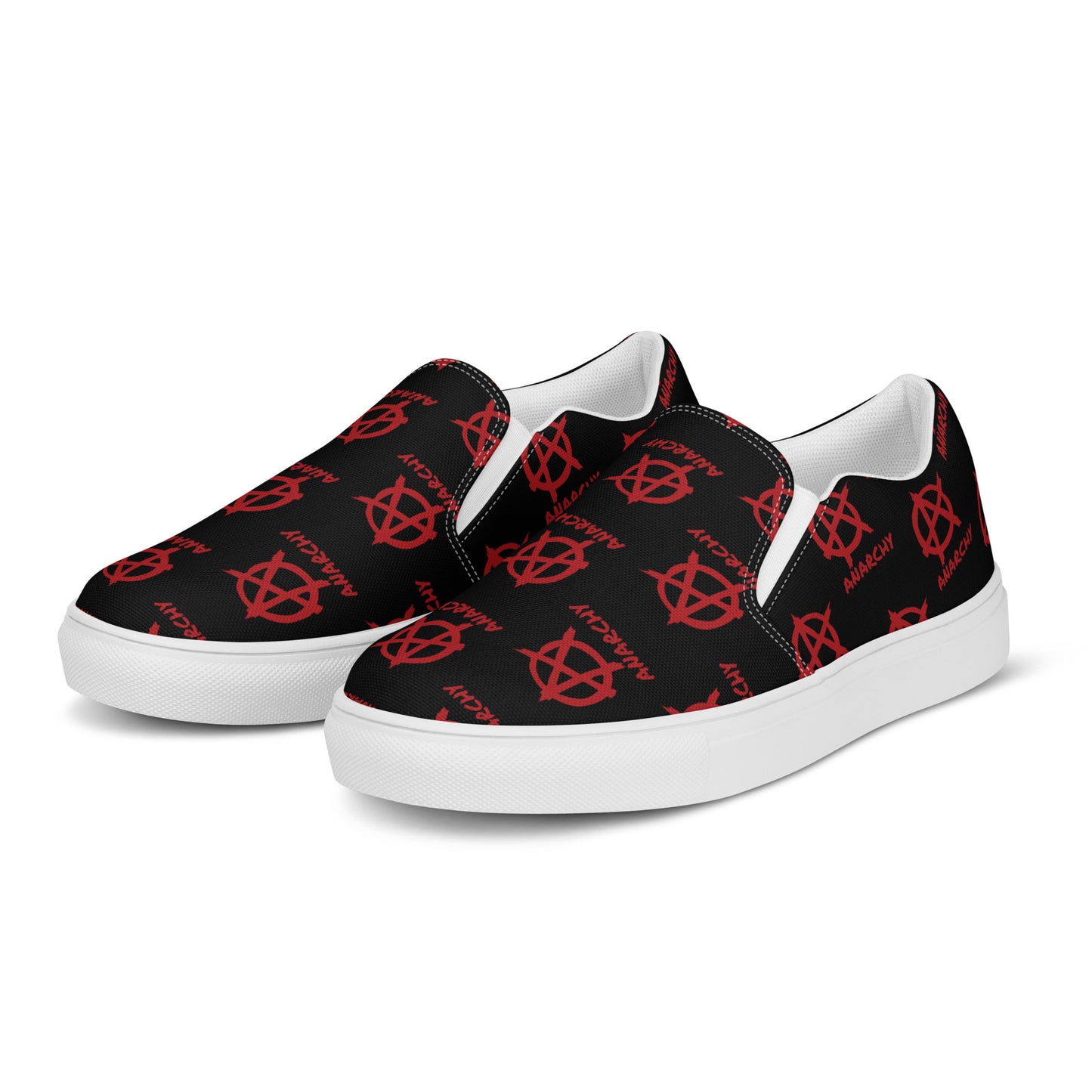 MEN'S ANARCHY SLIP-ON CANVAS SHOES