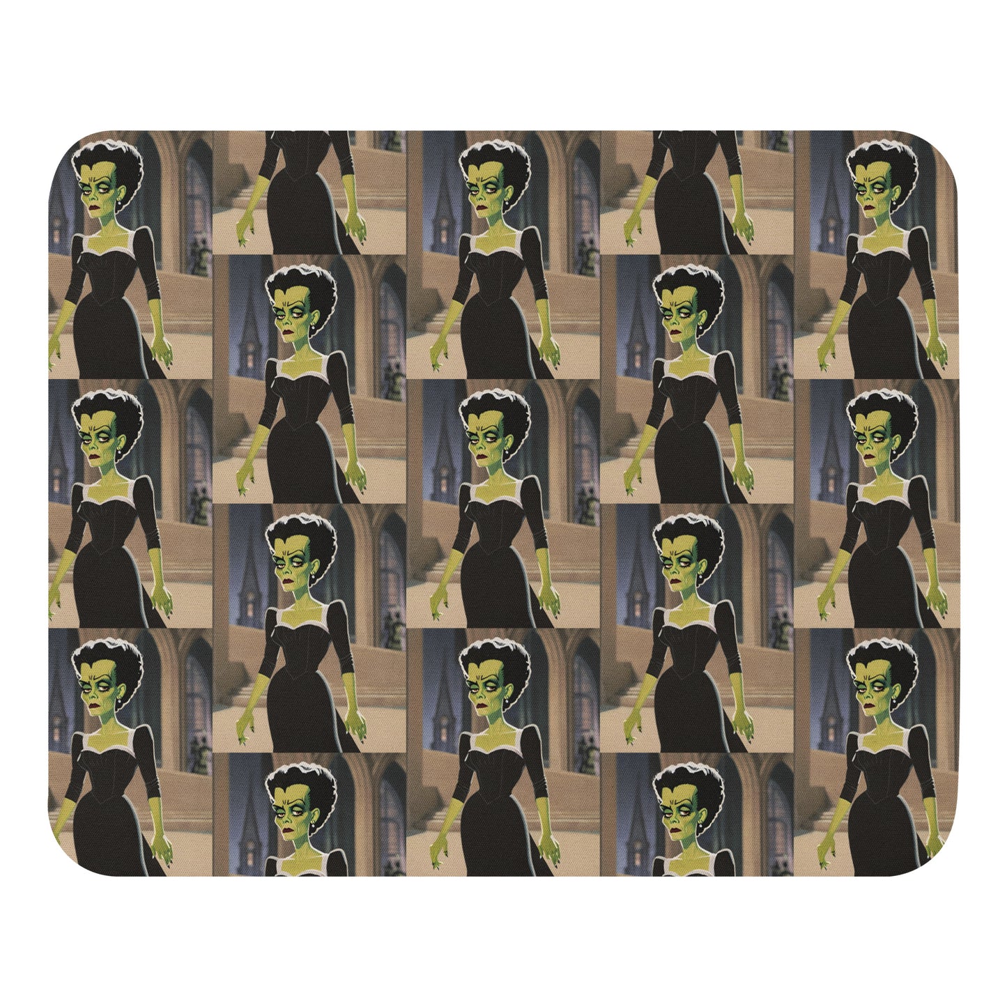 BLACK DRESS MOUSE PAD
