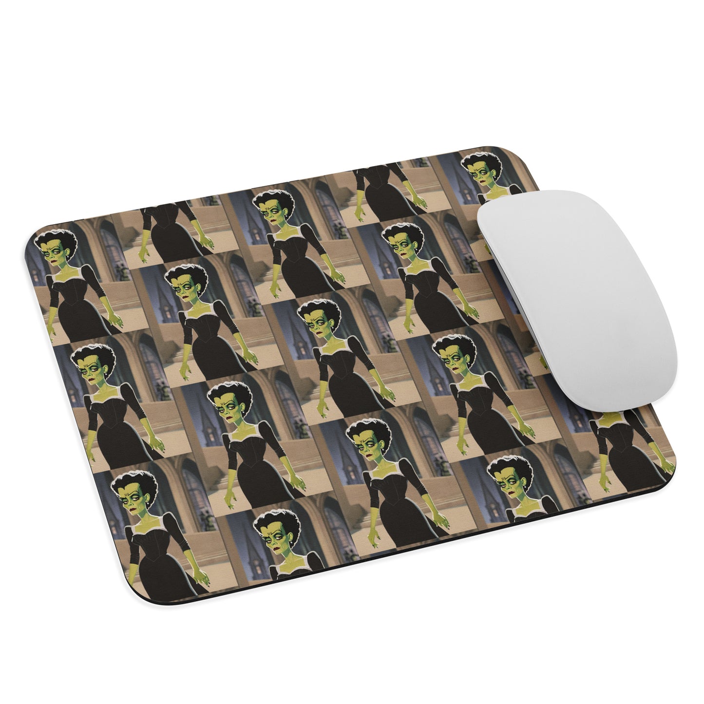 BLACK DRESS MOUSE PAD