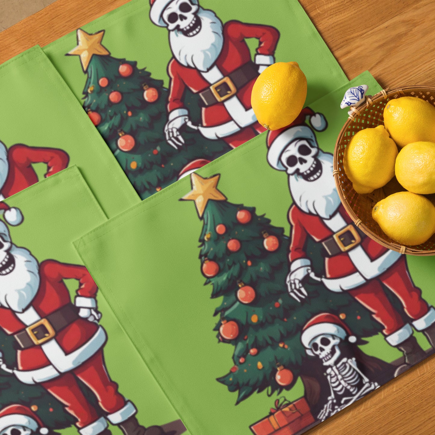 SANTA TREE PLACEMAT SET