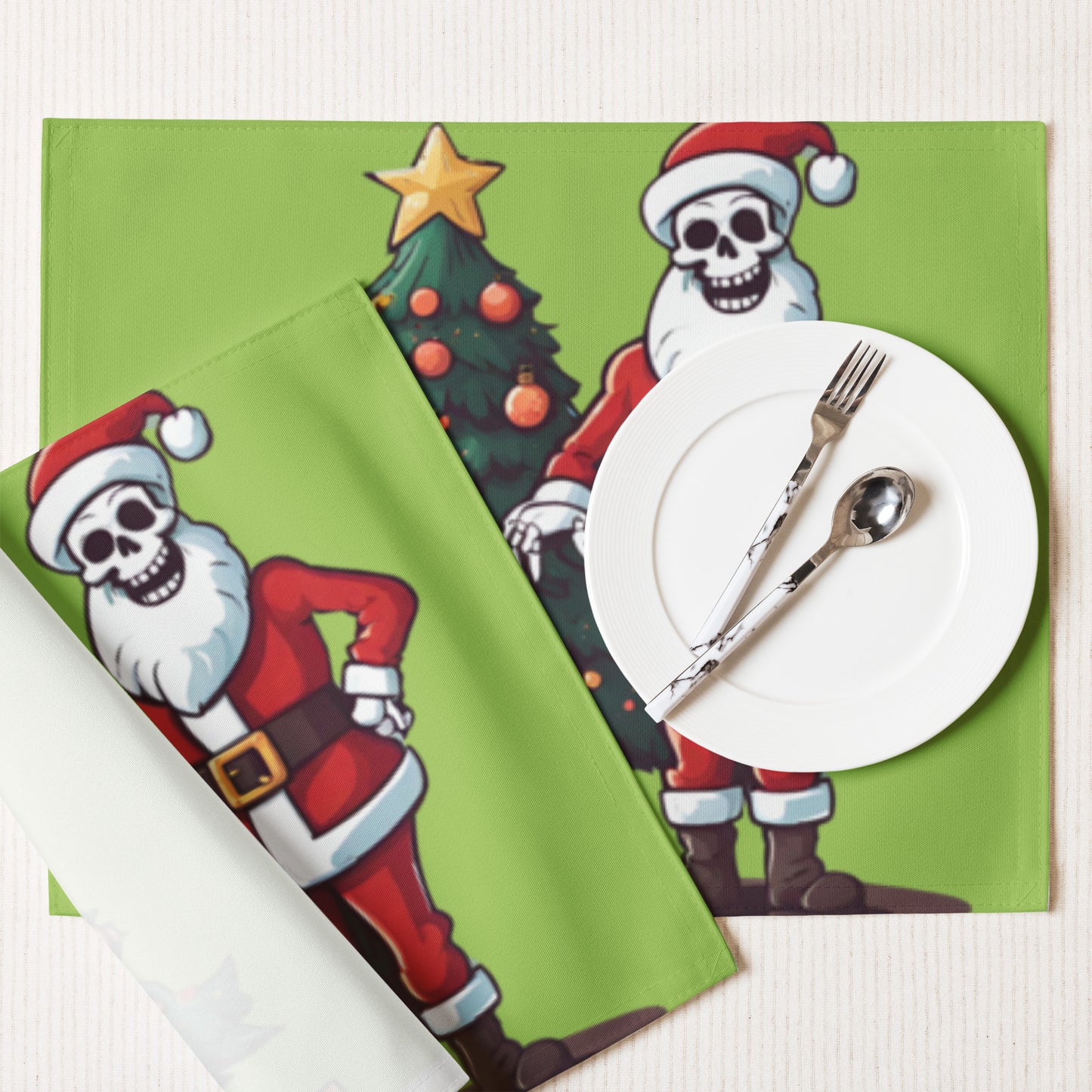 SANTA TREE PLACEMAT SET
