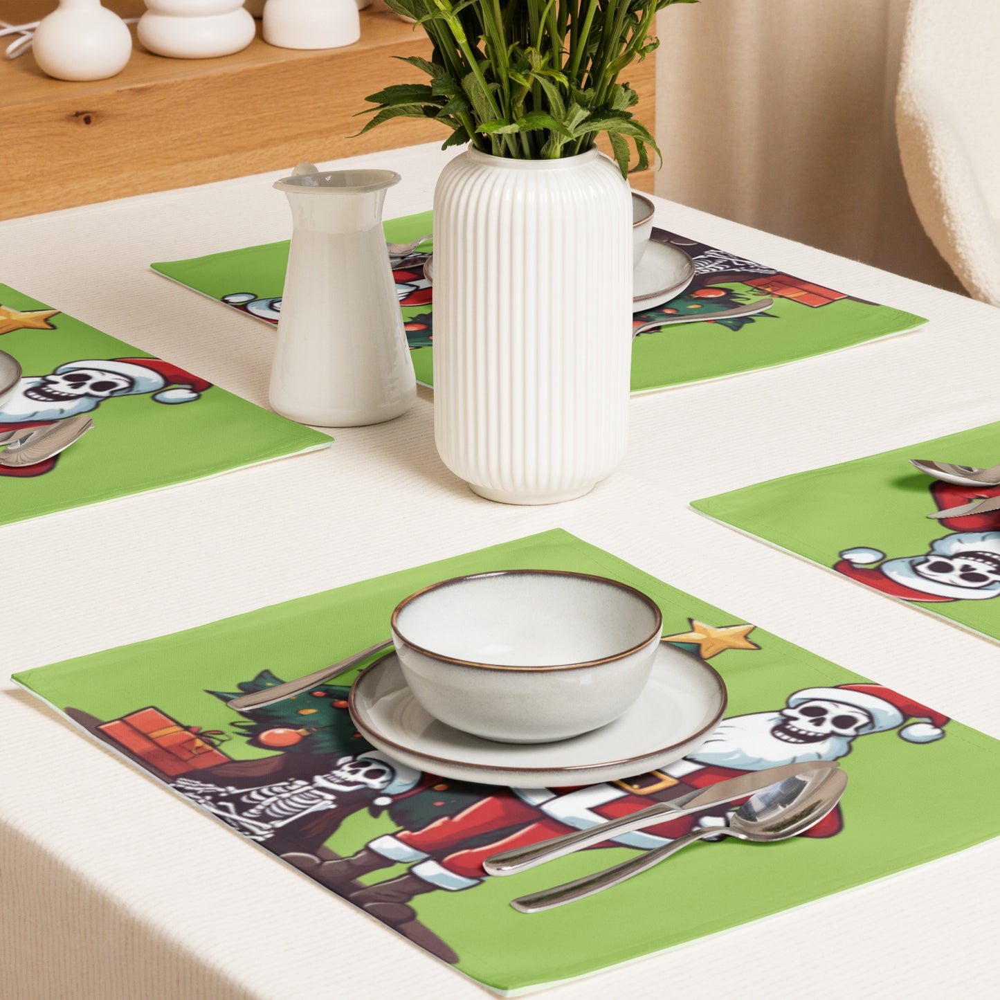 SANTA TREE PLACEMAT SET