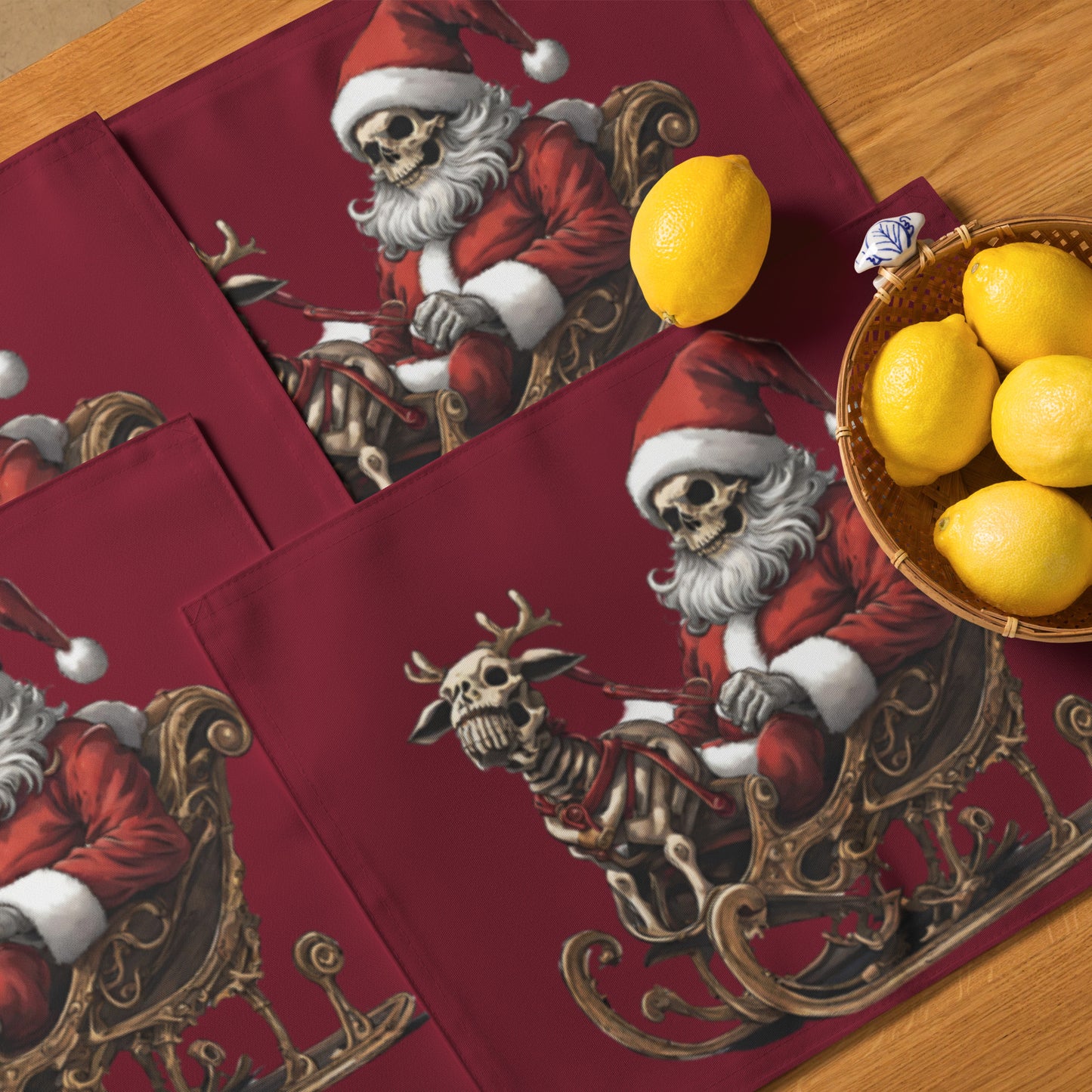 SANTA SLEIGH PLACEMAT SET