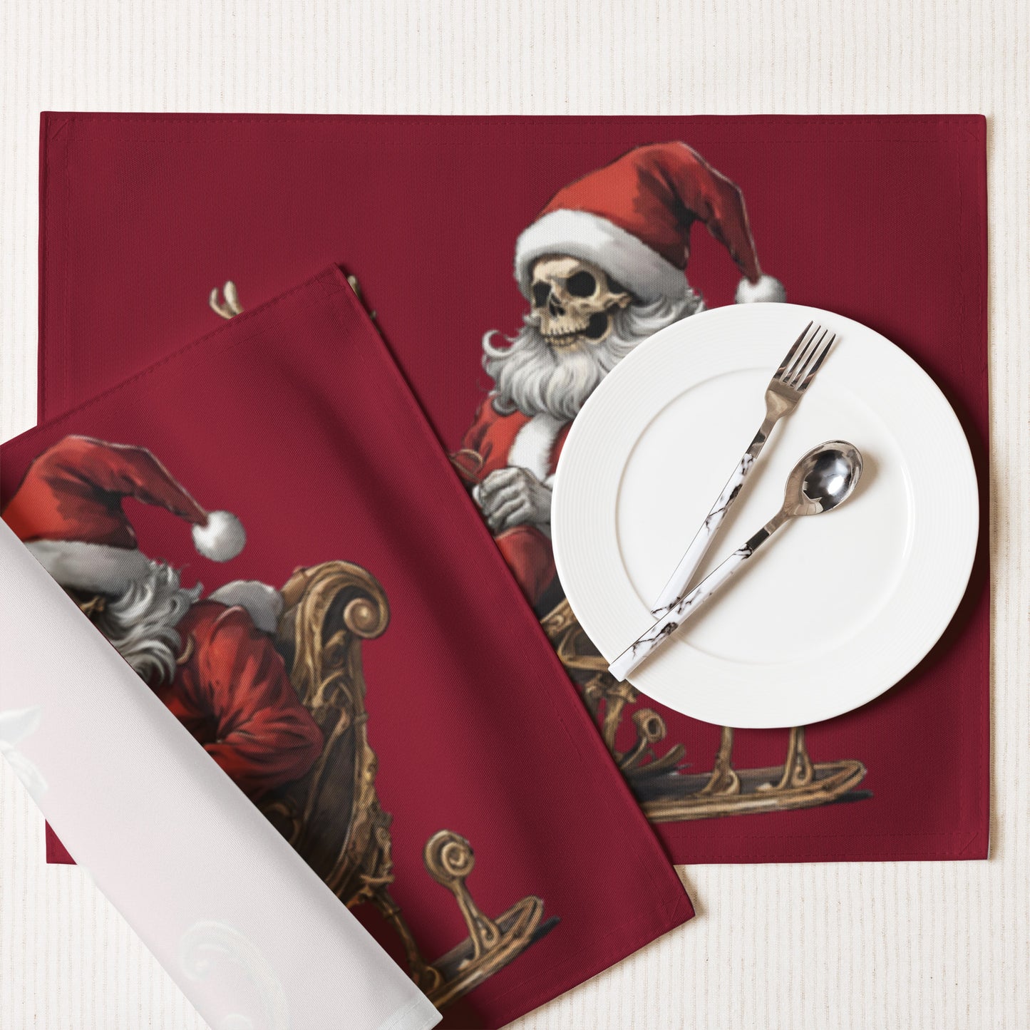 SANTA SLEIGH PLACEMAT SET