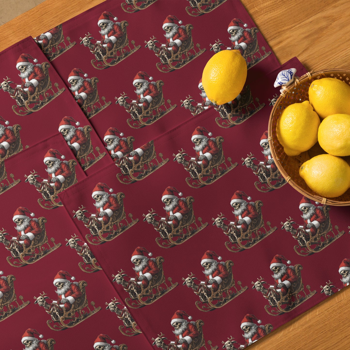 SANTA SLEIGH 2 PLACEMAT SET