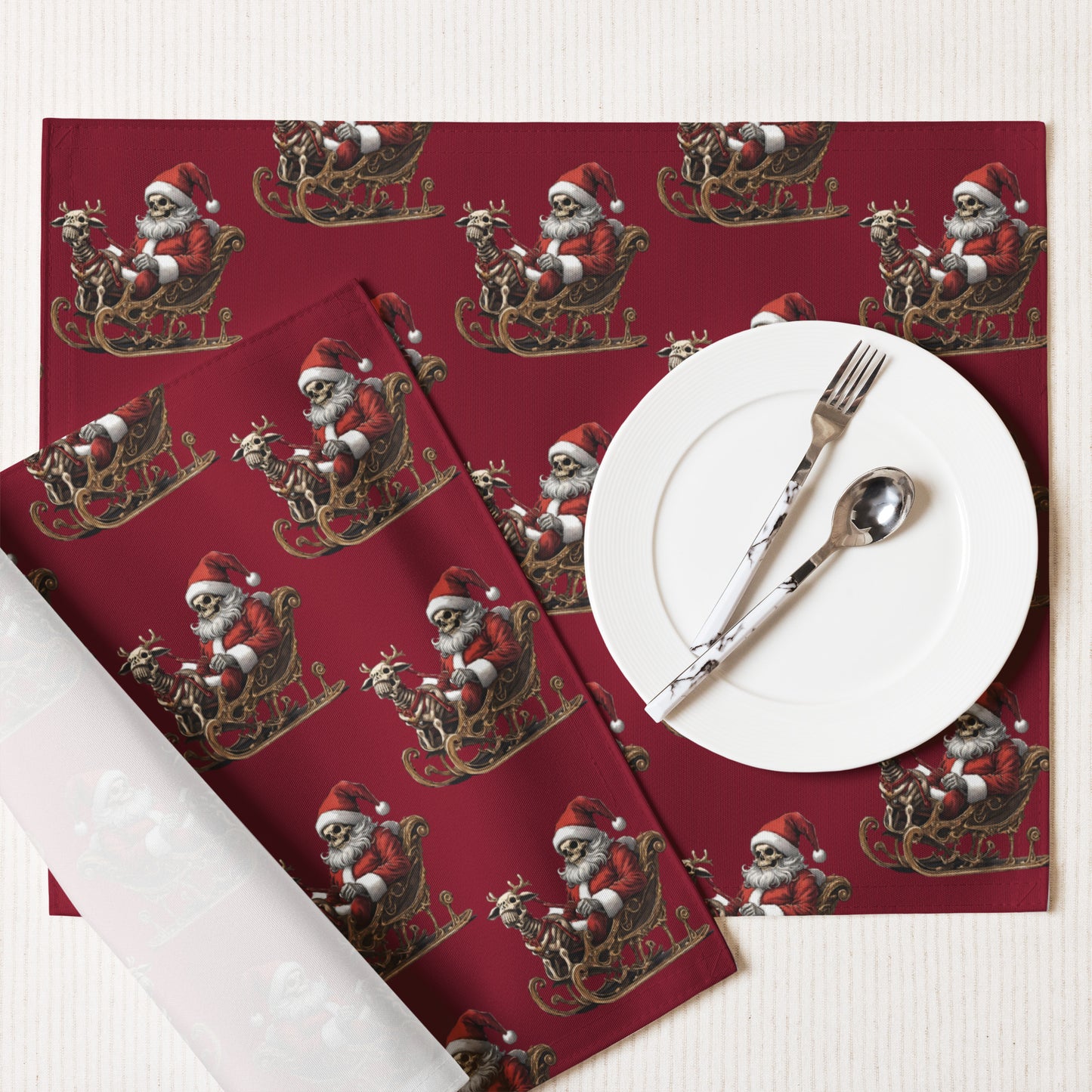 SANTA SLEIGH 2 PLACEMAT SET