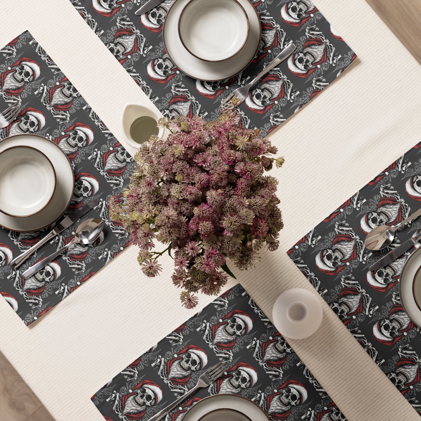 SANTA BEARD B PLACEMAT SET