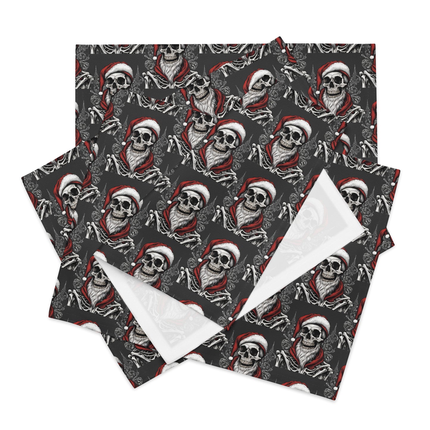 SANTA BEARD B PLACEMAT SET
