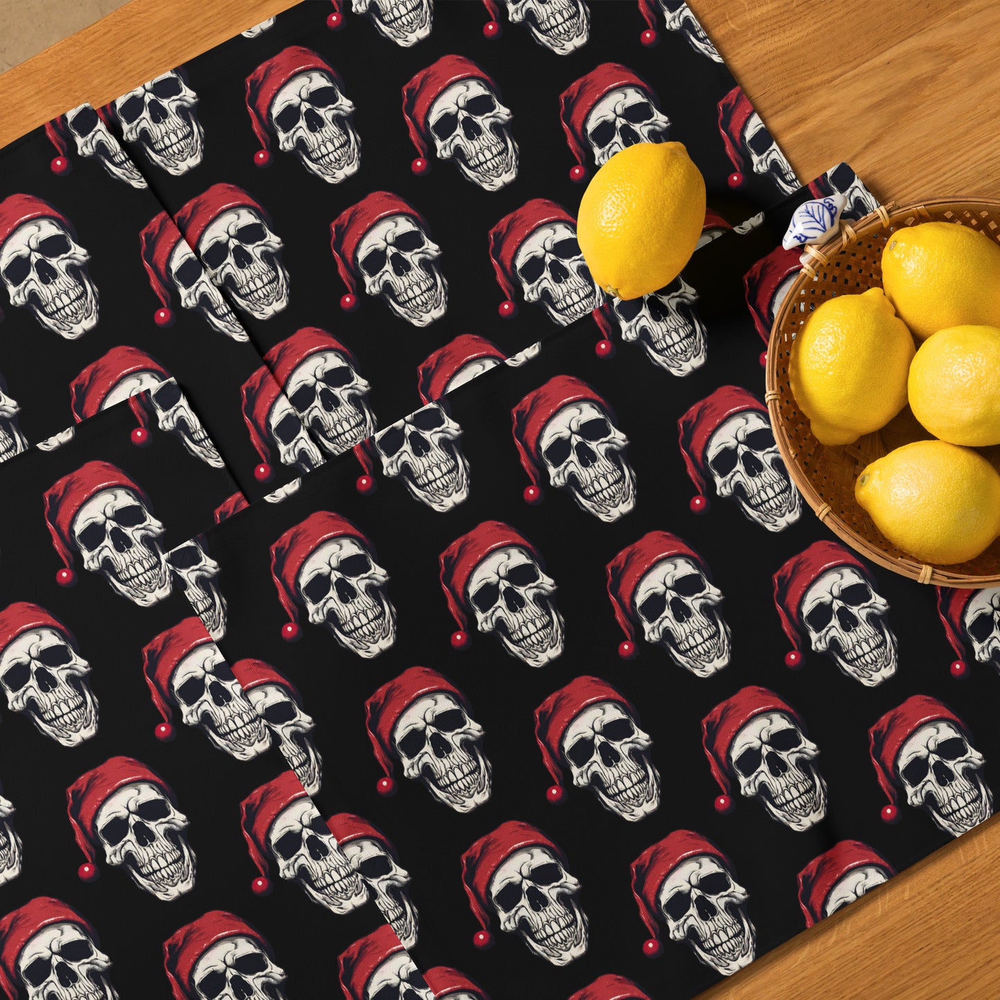 SANTA SKULL 2 PLACEMAT SET