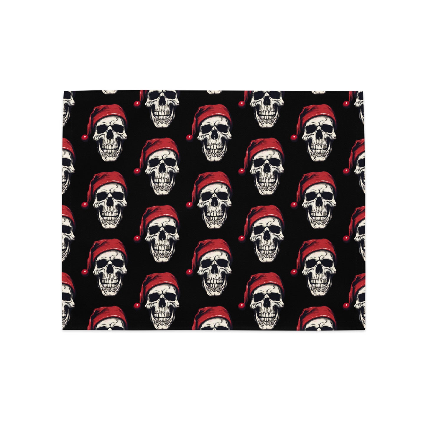 SANTA SKULL 2 PLACEMAT SET