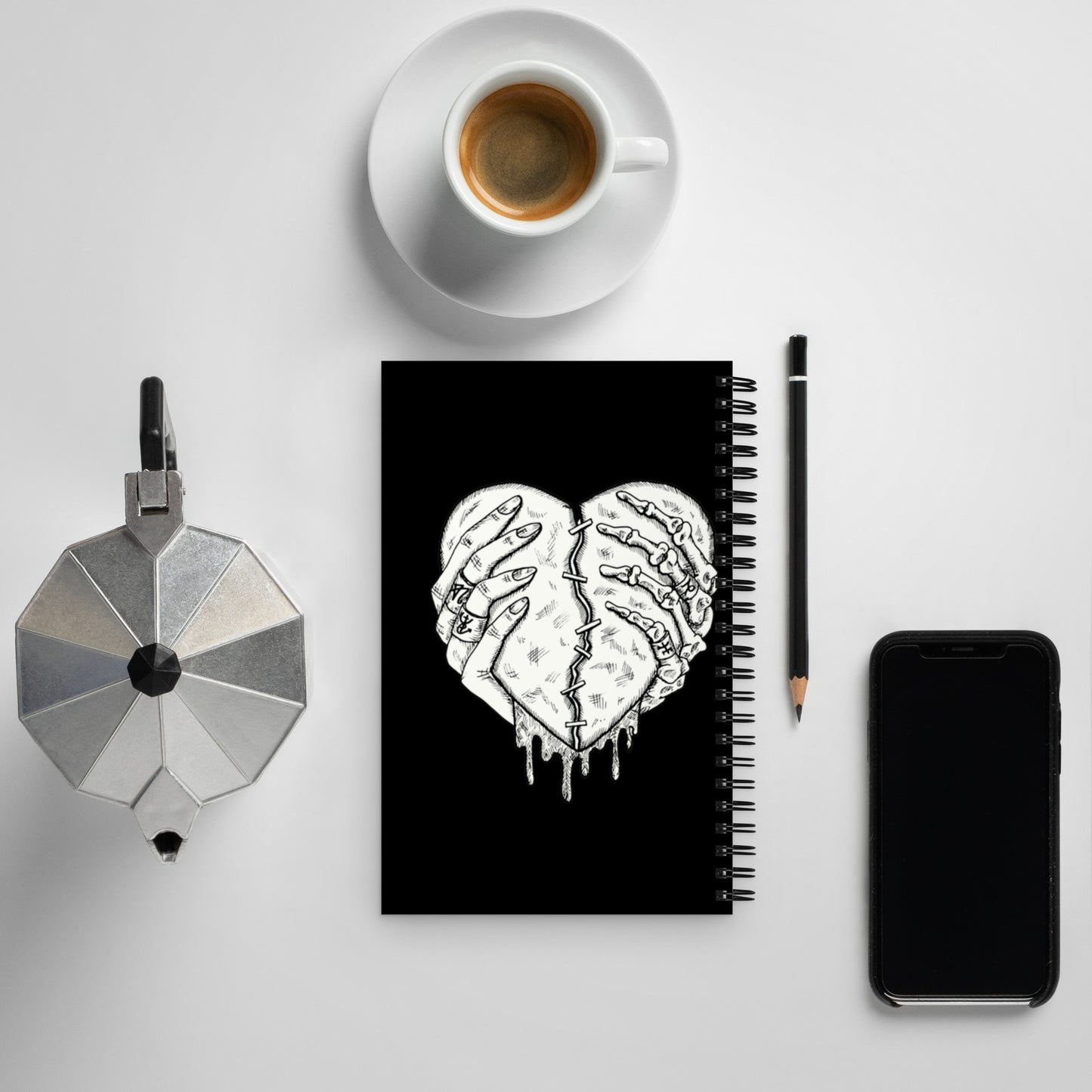 HEARTBREAKER SPIRAL NOTEBOOK