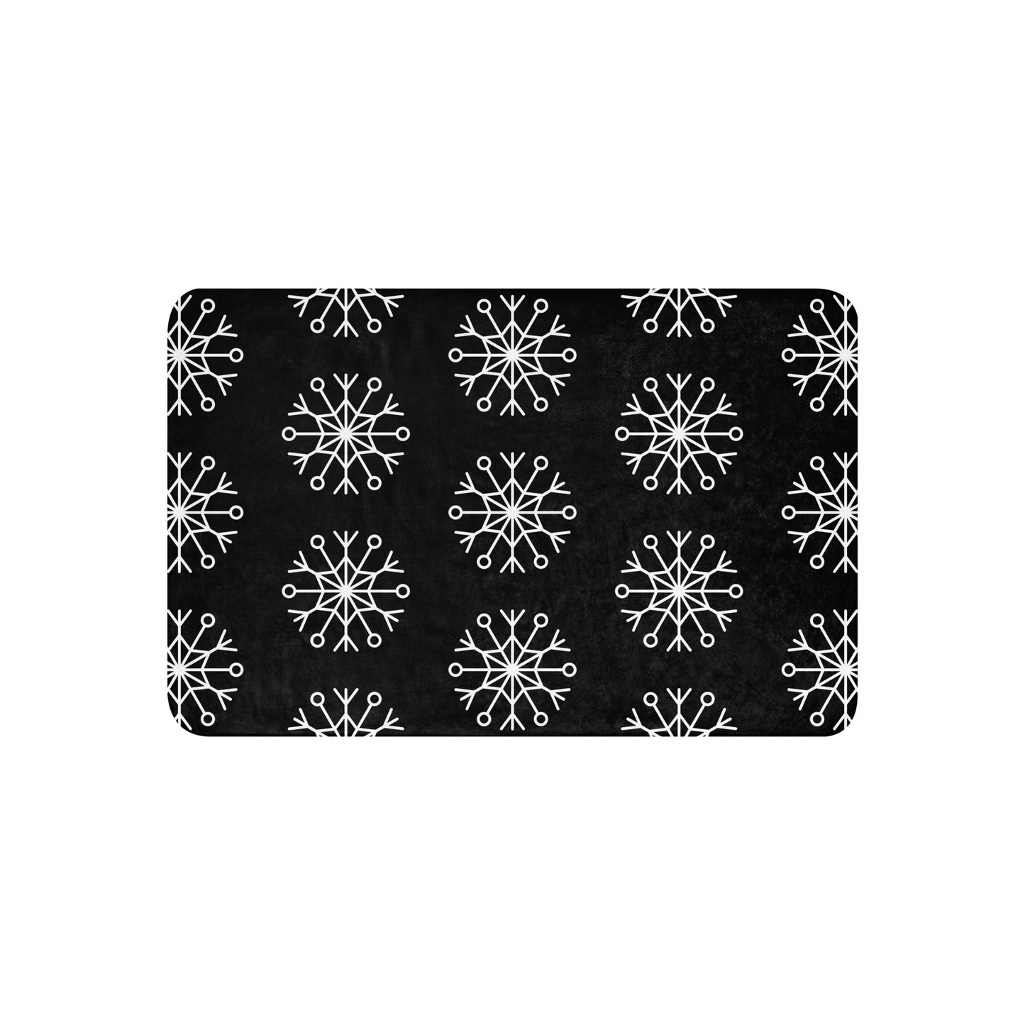 SNOWFLAKE SHERPA BLANKET