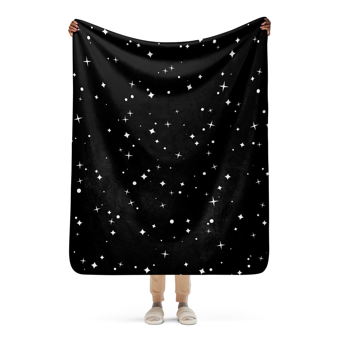 STARS SHERPA BLANKET
