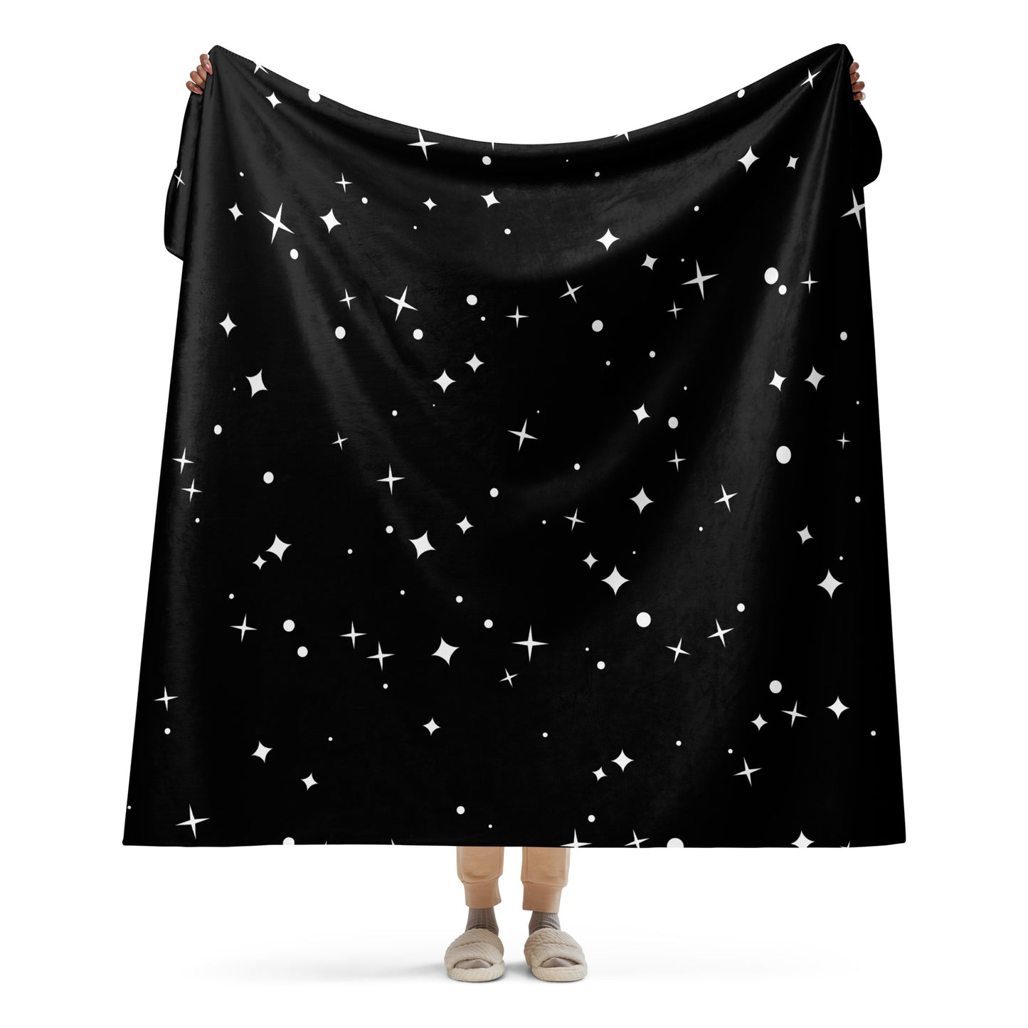 STARS SHERPA BLANKET