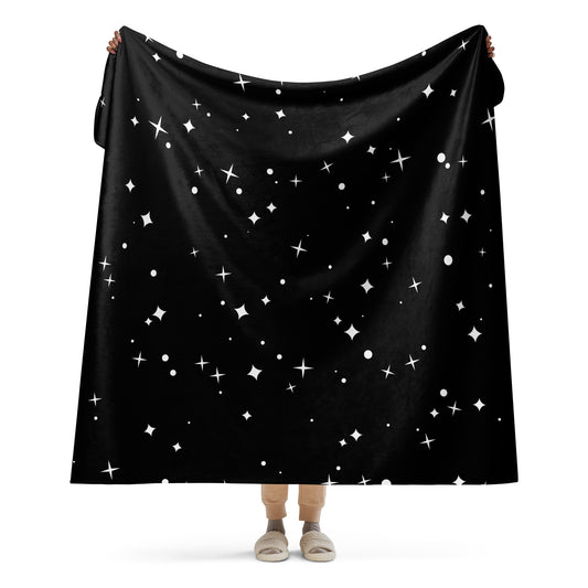 STARS SHERPA BLANKET