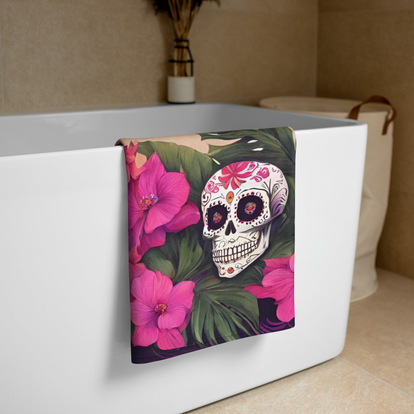 SUGAR SKULL RESORT BEACH TOWEL