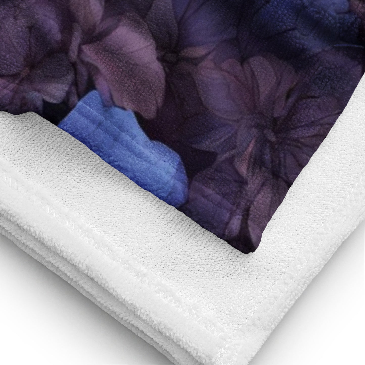 PURPLE SUNSET SKULL BEACH TOWEL