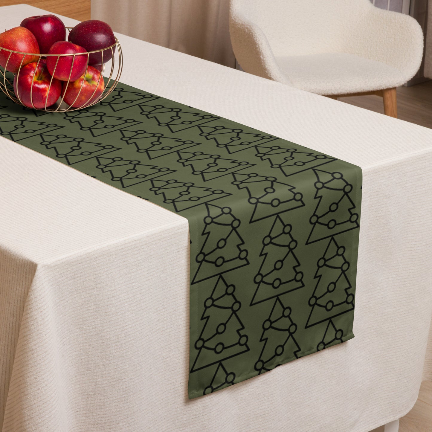 CHRISTMA TREE TABLE RUNNER