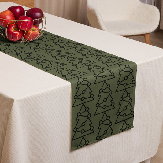 CHRISTMA TREE TABLE RUNNER