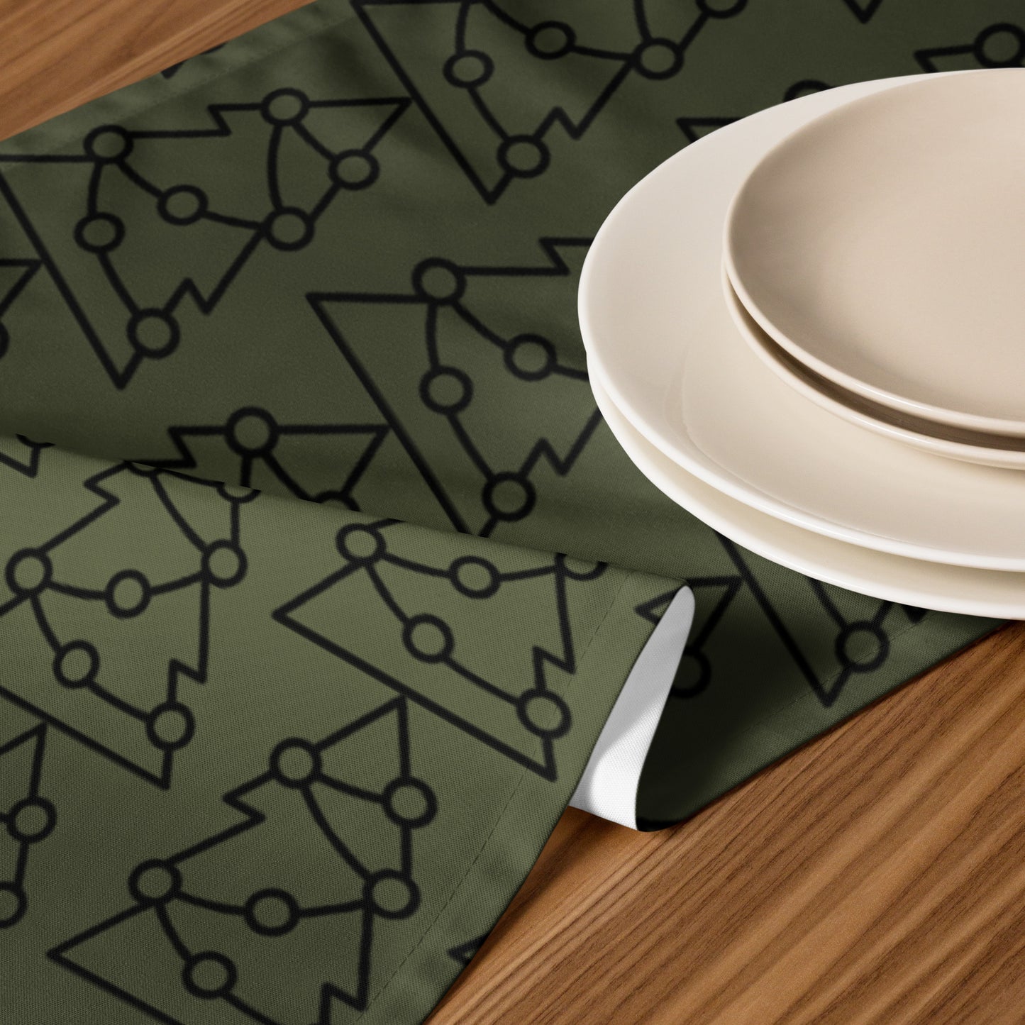 CHRISTMA TREE TABLE RUNNER