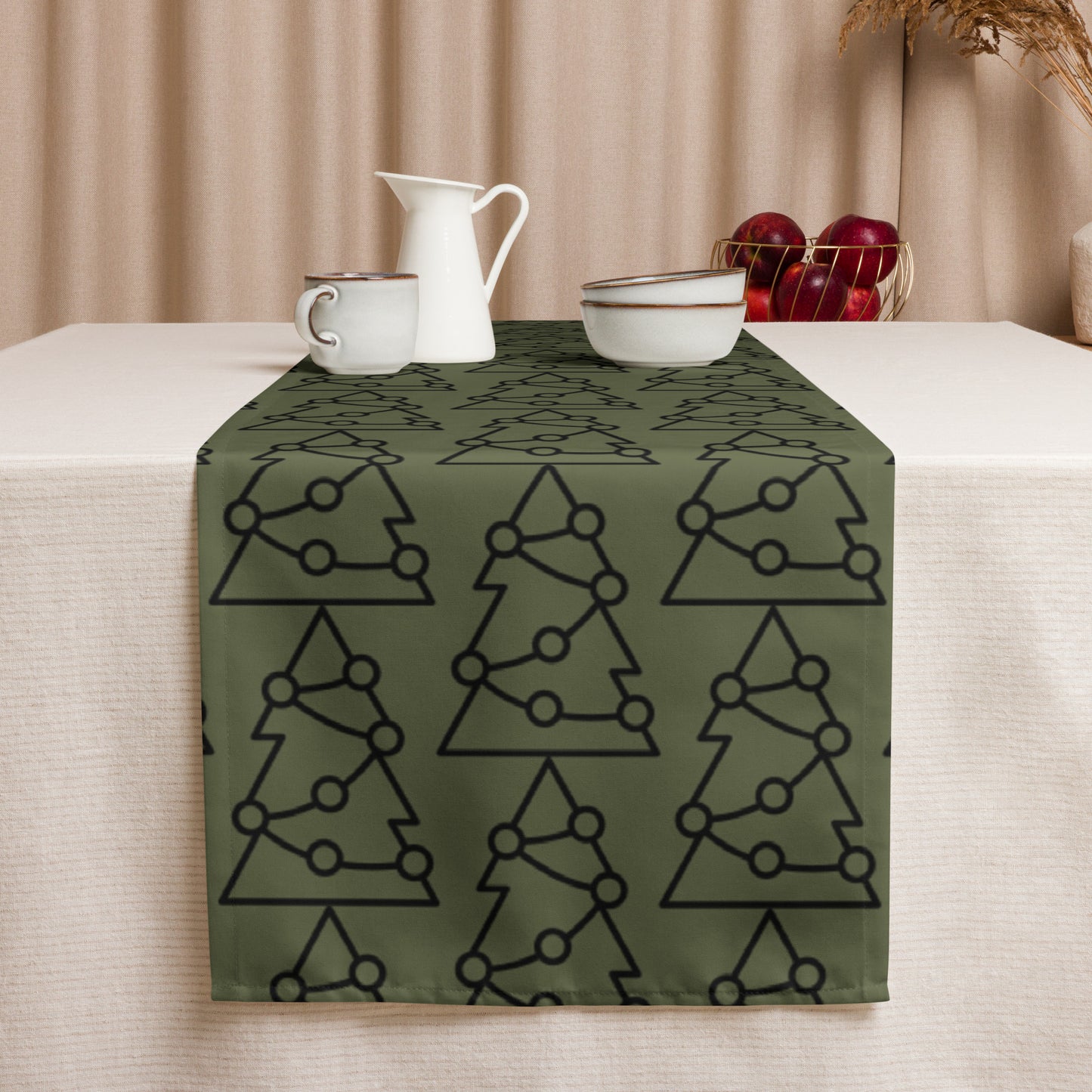 CHRISTMA TREE TABLE RUNNER